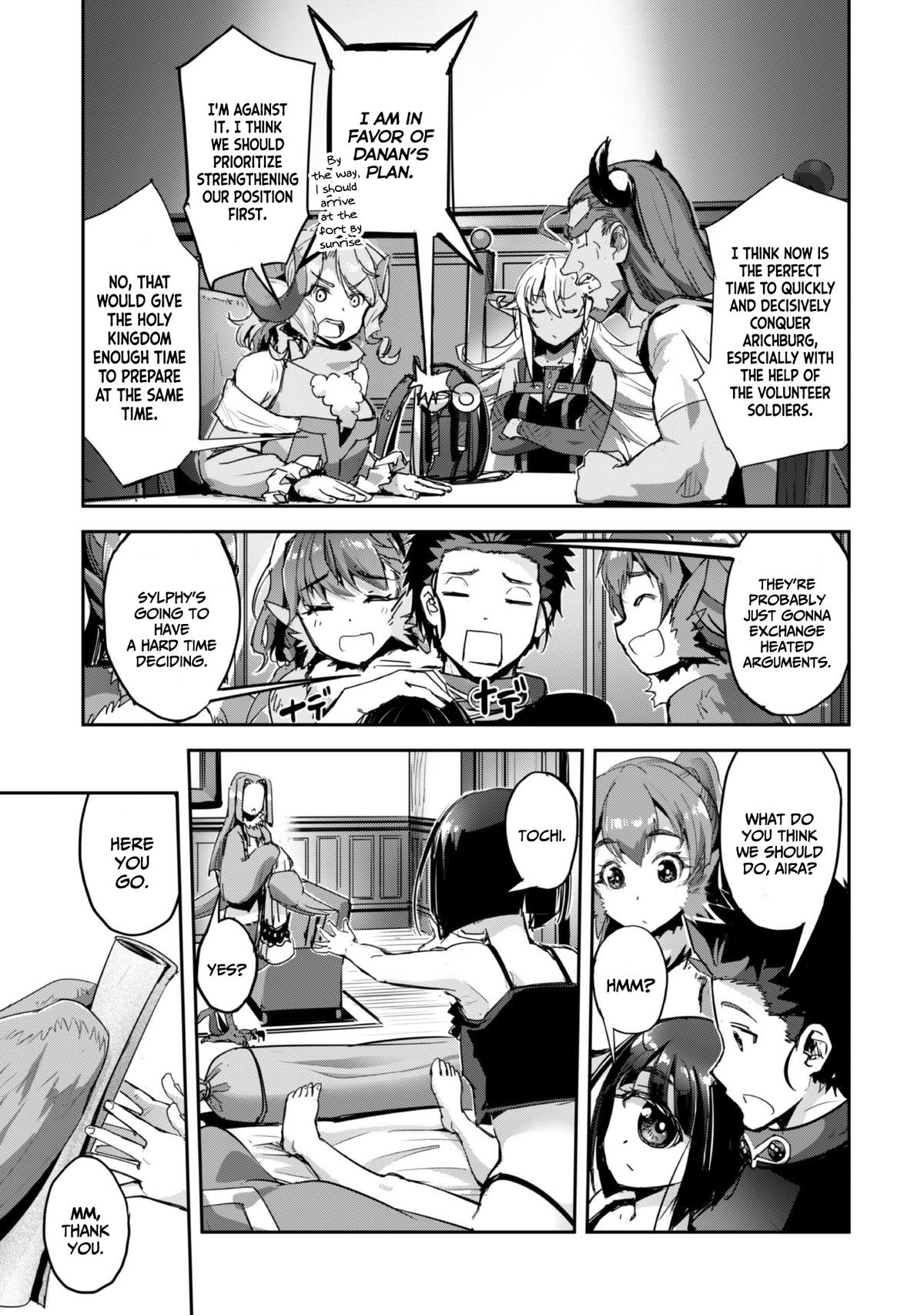 Goshujinsama to Yuku Isekai Survival! The Comic Chap 38 - Next Chap 39