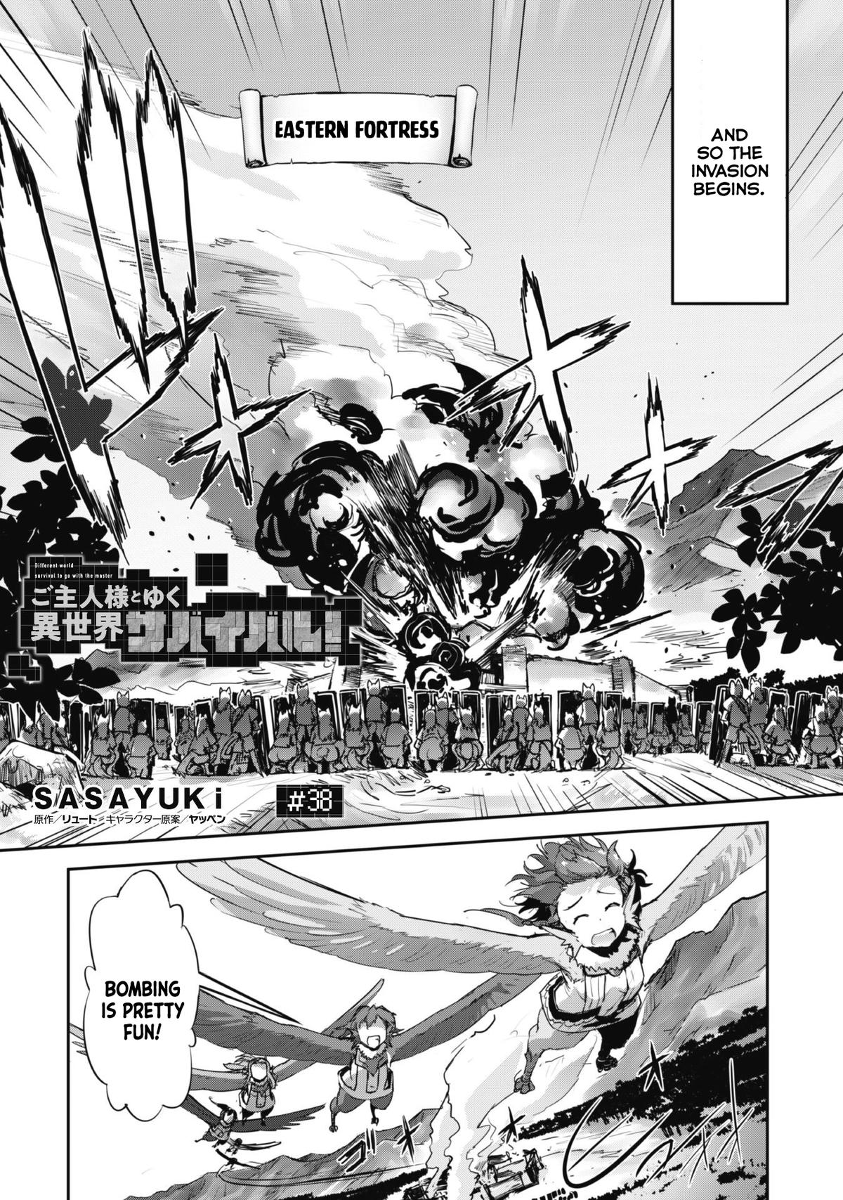 Goshujinsama to Yuku Isekai Survival! The Comic Chap 38 - Next Chap 39