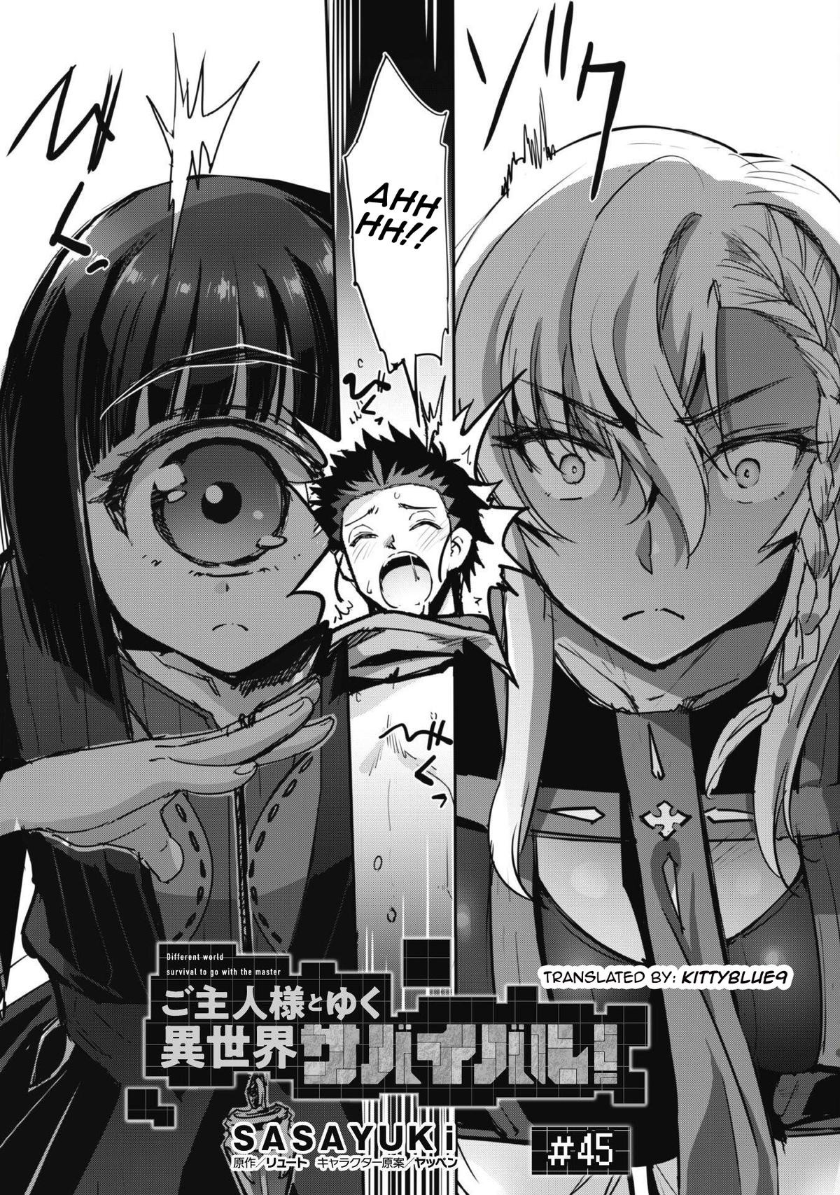 Goshujinsama to Yuku Isekai Survival! The Comic Chap 45 - Next Chap 46