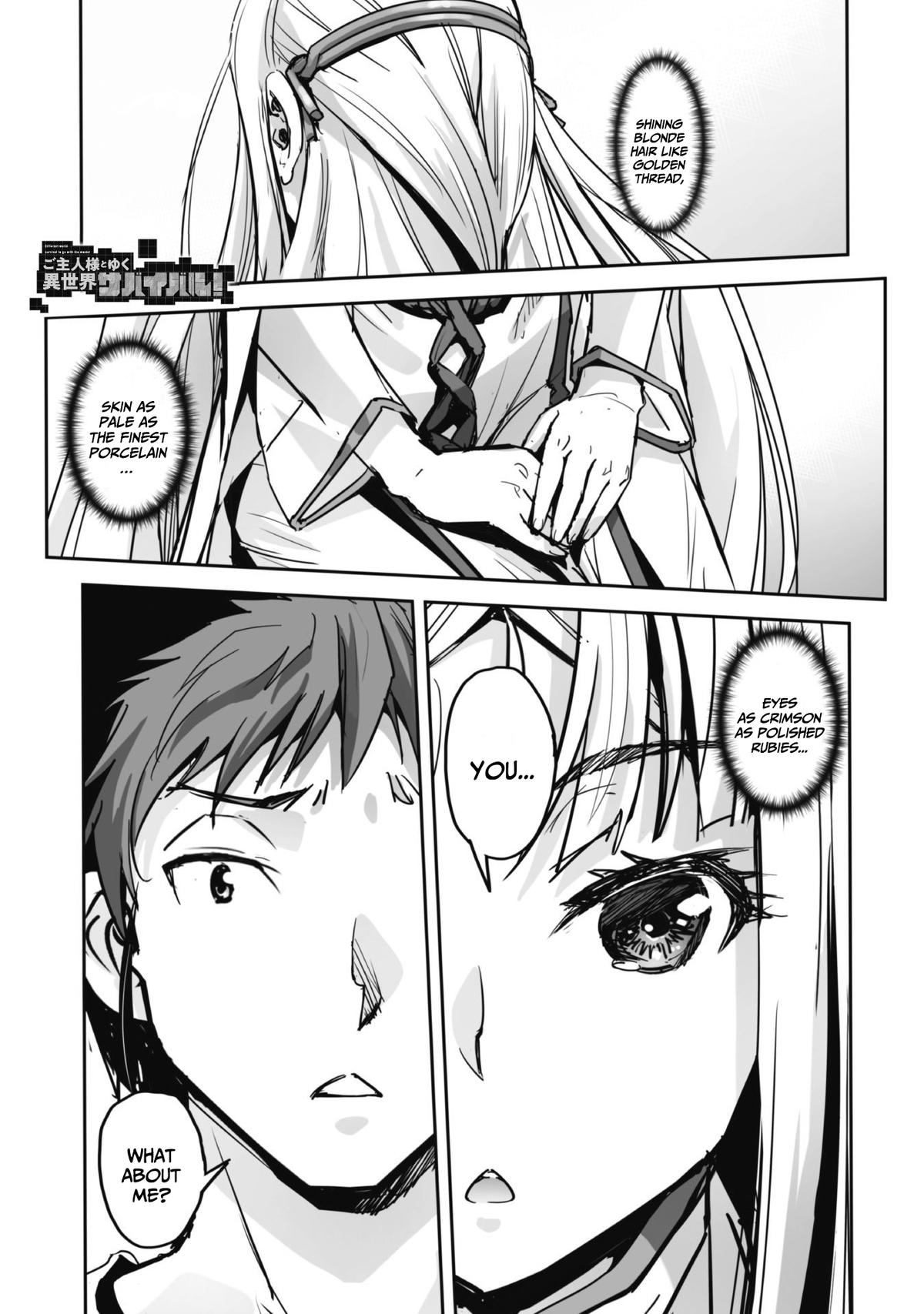 Goshujinsama to Yuku Isekai Survival! The Comic Chap 48 - Next Chap 49