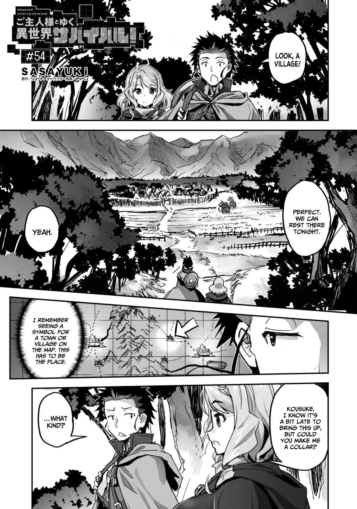 Goshujinsama to Yuku Isekai Survival! The Comic Chap 54 - Next Chap 55