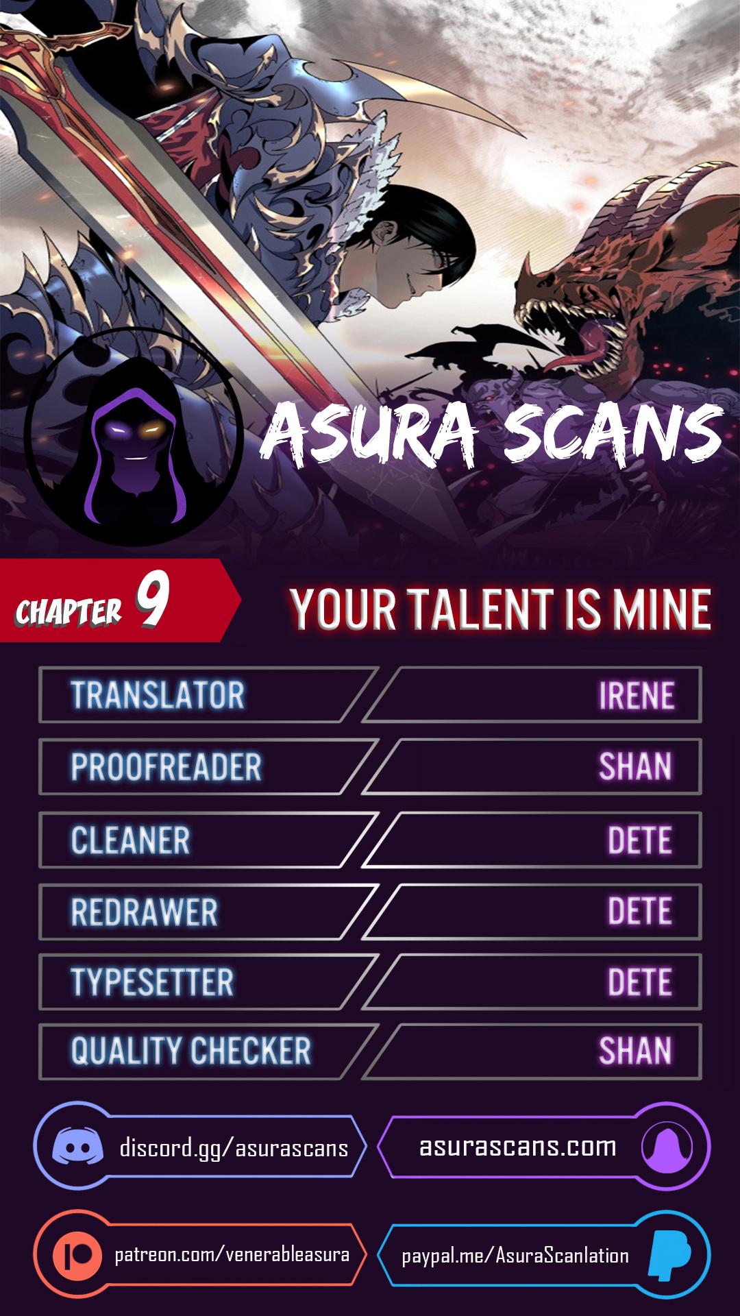 Your Talent Is Mine Chap 9 - Next Chap 10