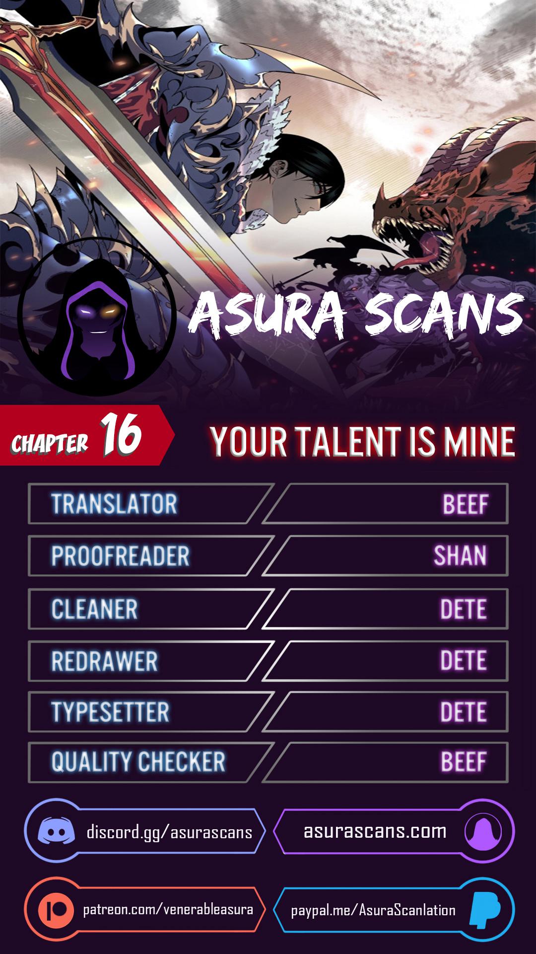 Your Talent Is Mine Chap 16 - Next Chap 17