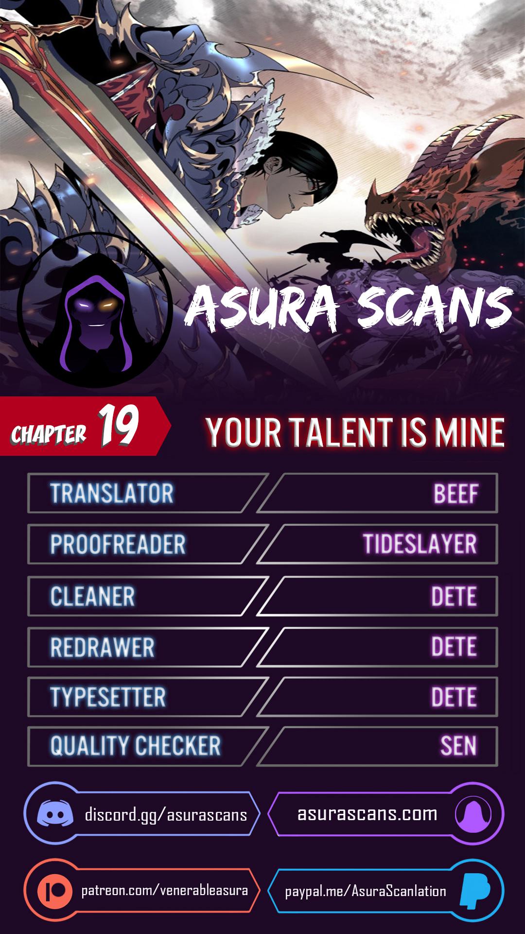 Your Talent Is Mine Chap 19 - Next Chap 20