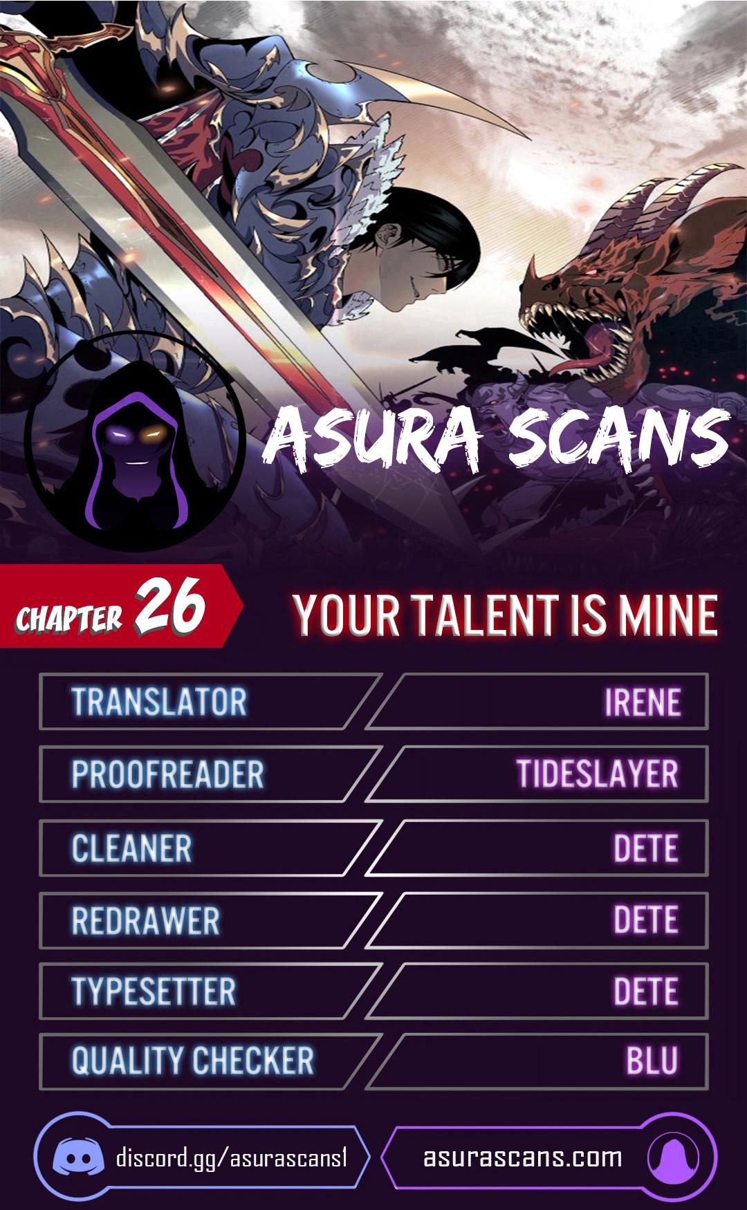 Your Talent Is Mine Chap 26 - Next Chap 27
