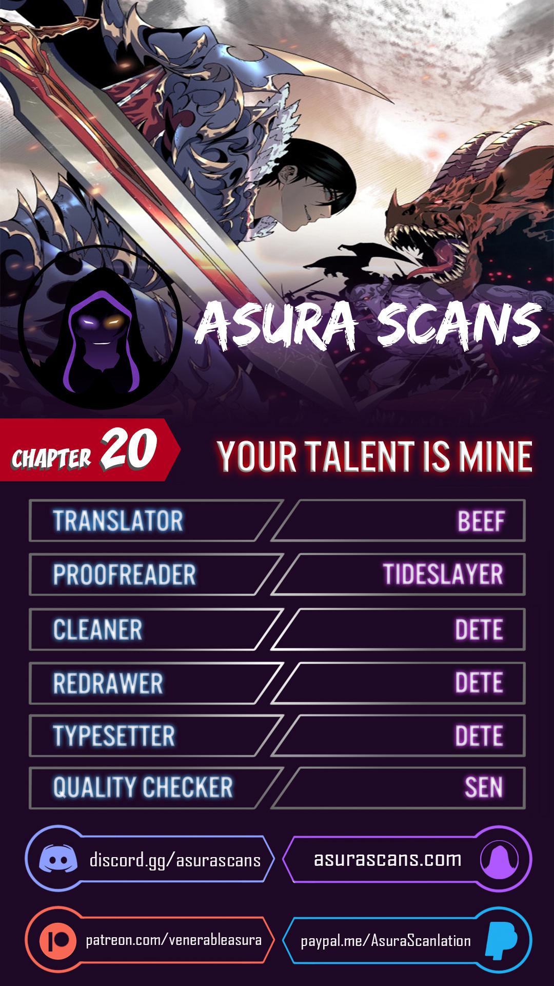 Your Talent Is Mine Chap 20 - Next Chap 21