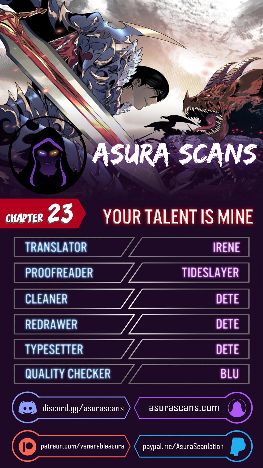 Your Talent Is Mine Chap 23 - Next Chap 24