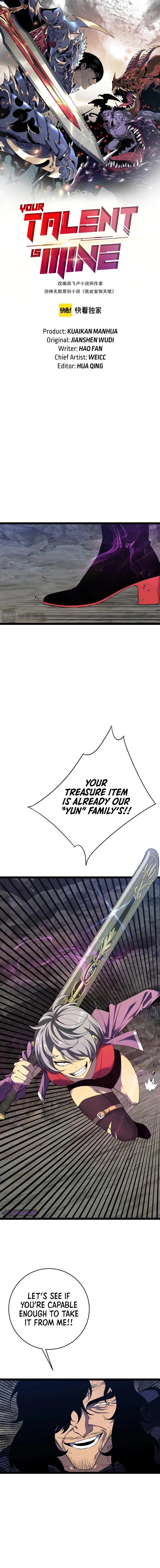 Your Talent Is Mine Chap 77 - Next Chap 78