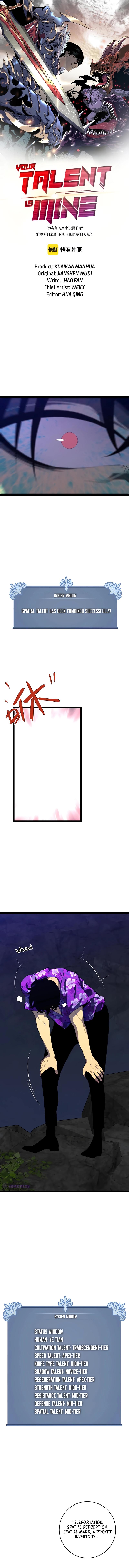 Your Talent Is Mine Chap 70 - Next Chap 71