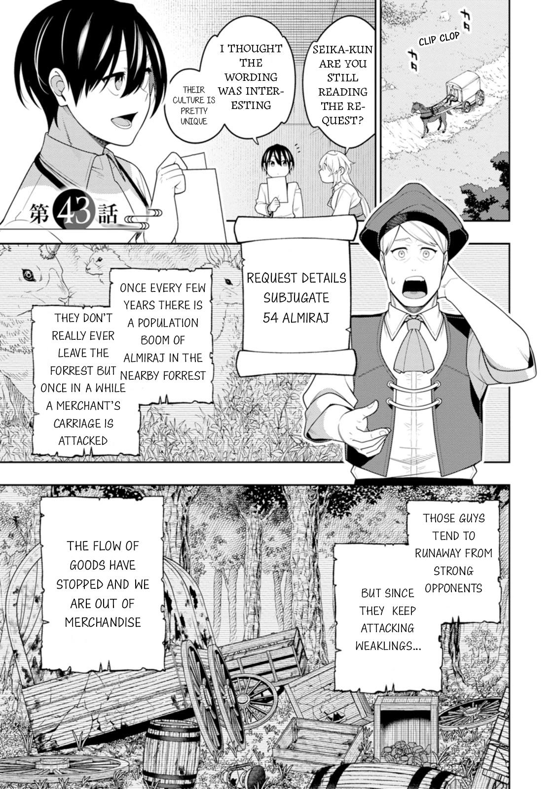 Saikyou Onmyouji no Isekai Tenseiki Chap 43 - Next Chap 44