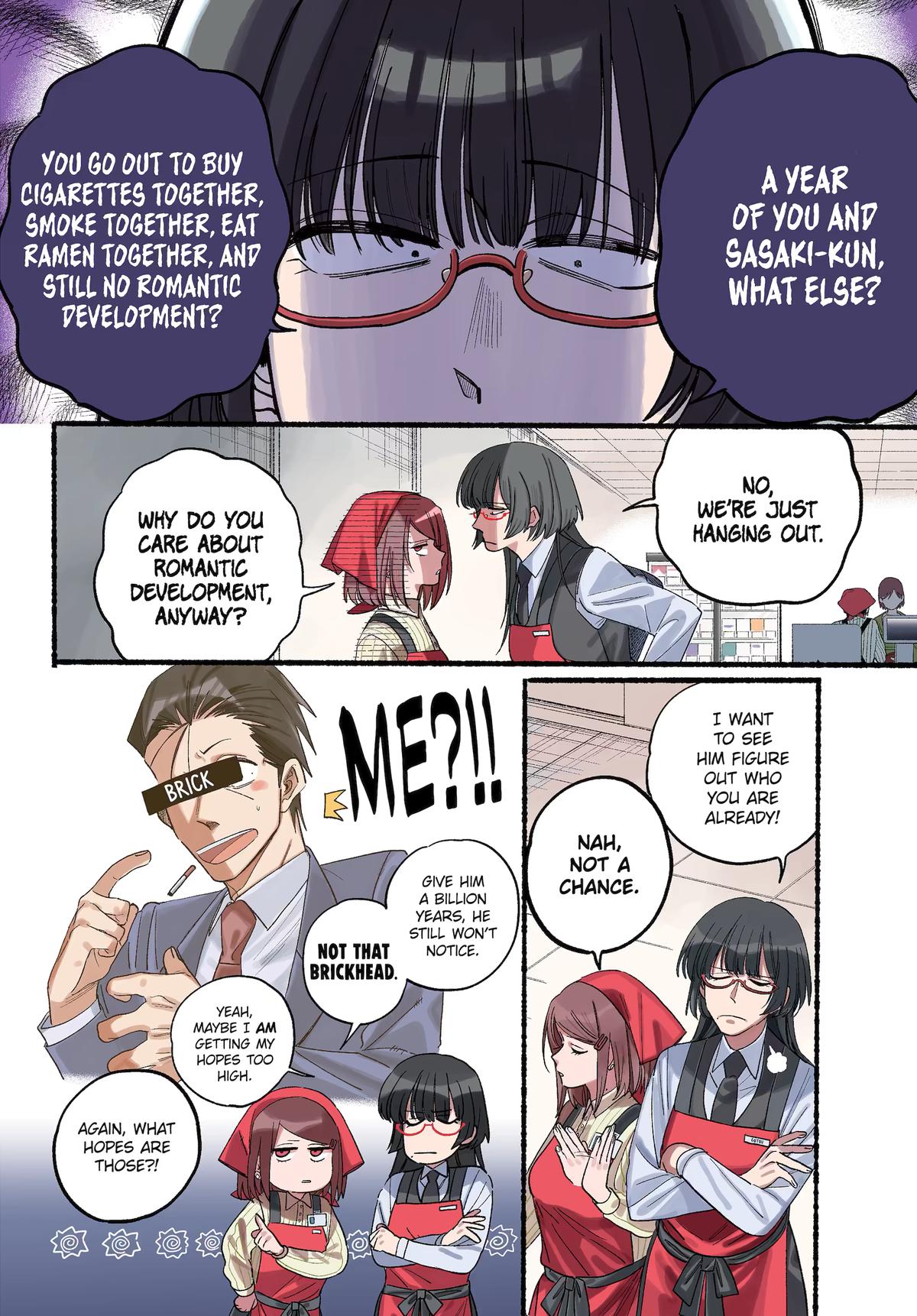 Super no Ura de Yani Suu Futari Chap 34 - Next Chap 35