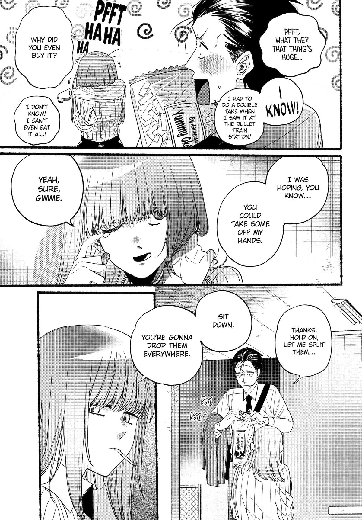 Super no Ura de Yani Suu Futari Chap 34 - Next Chap 35