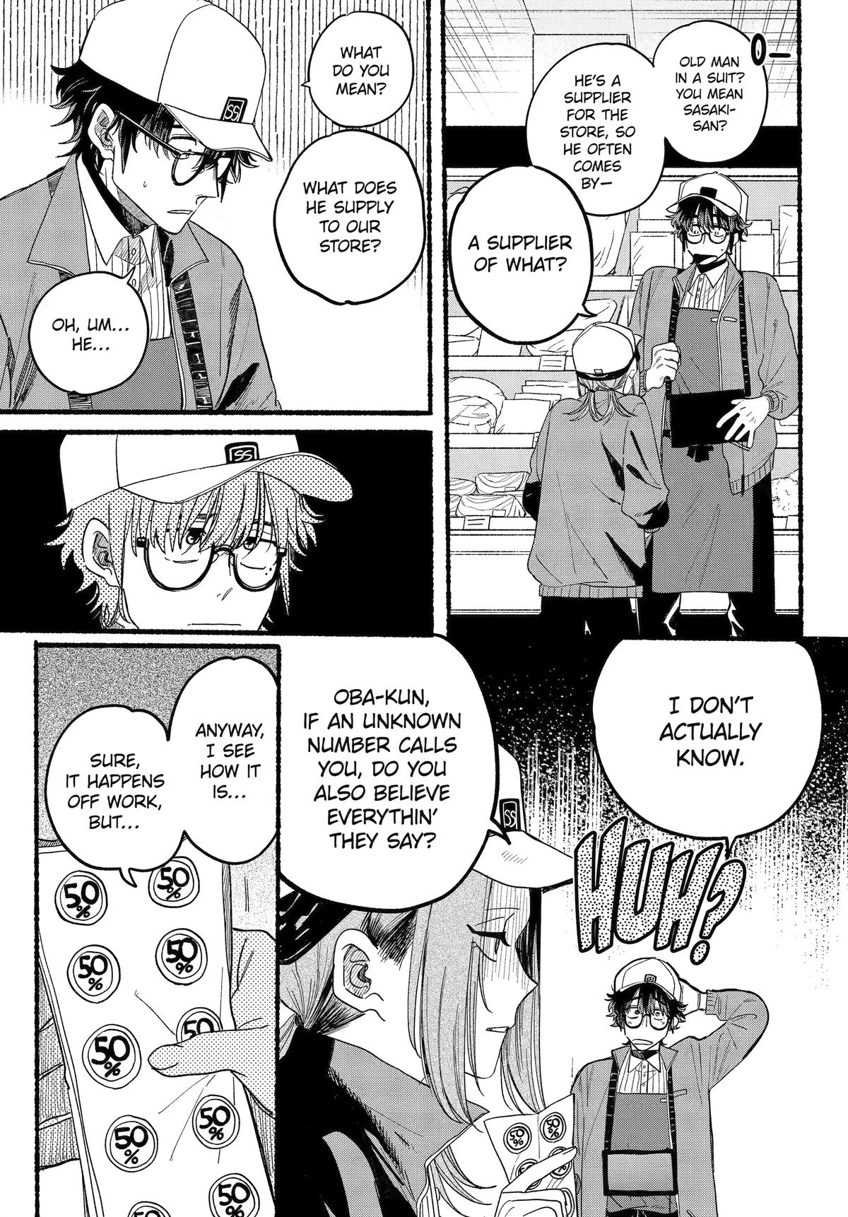 Super no Ura de Yani Suu Futari Chap 35 - Next Chap 36