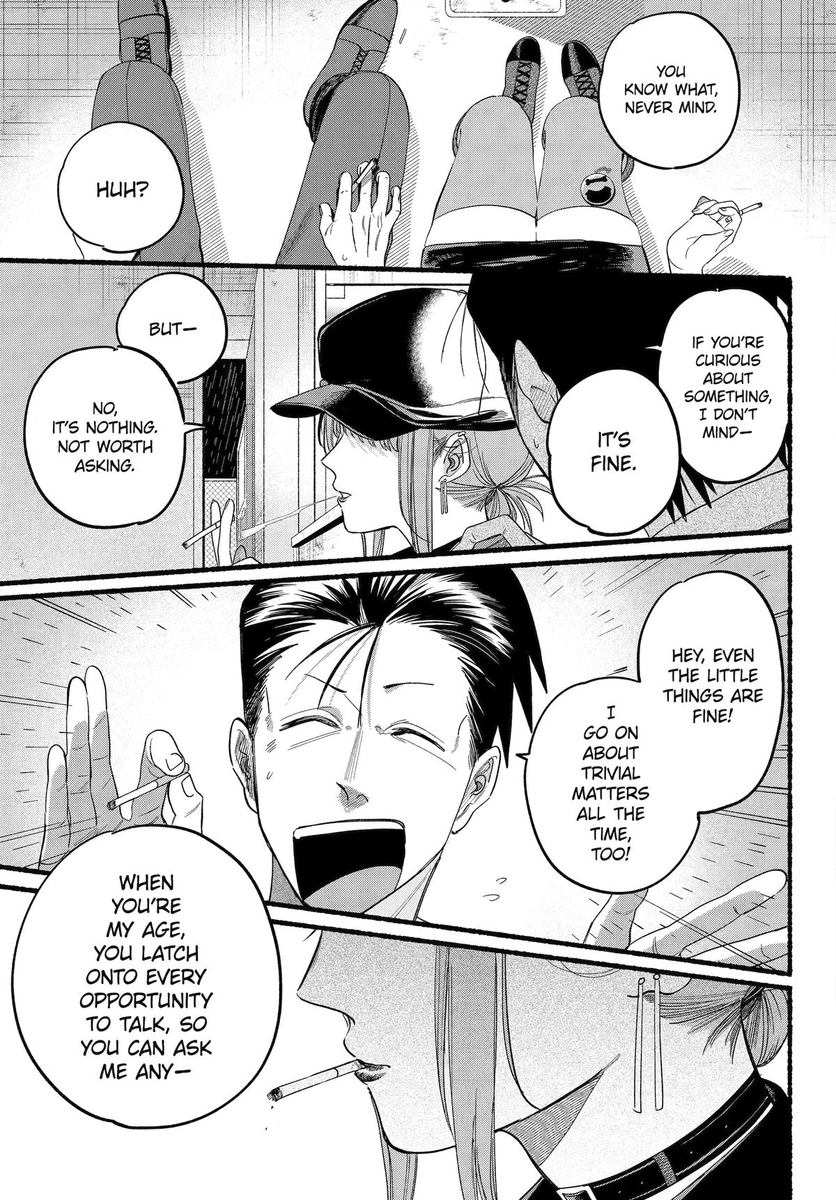 Super no Ura de Yani Suu Futari Chap 38 - Next Chap 39