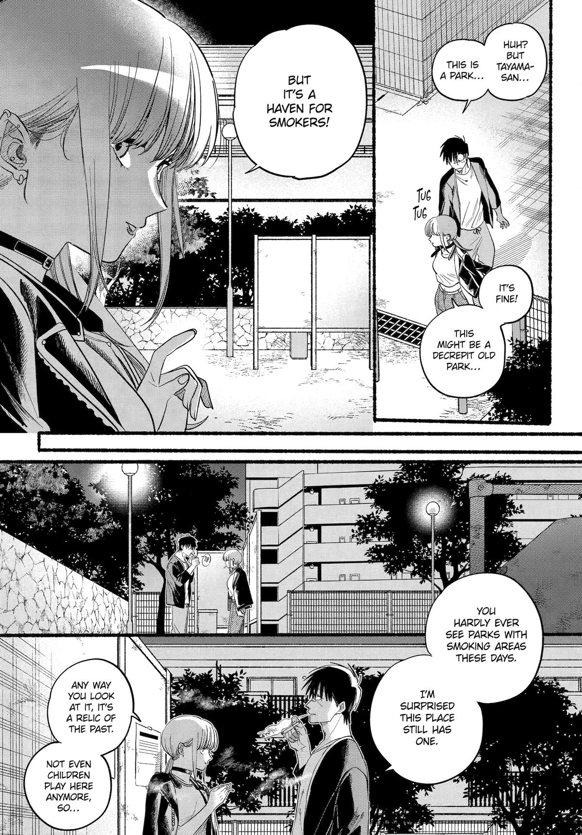 Super no Ura de Yani Suu Futari Chap 46 - Next Chap 47