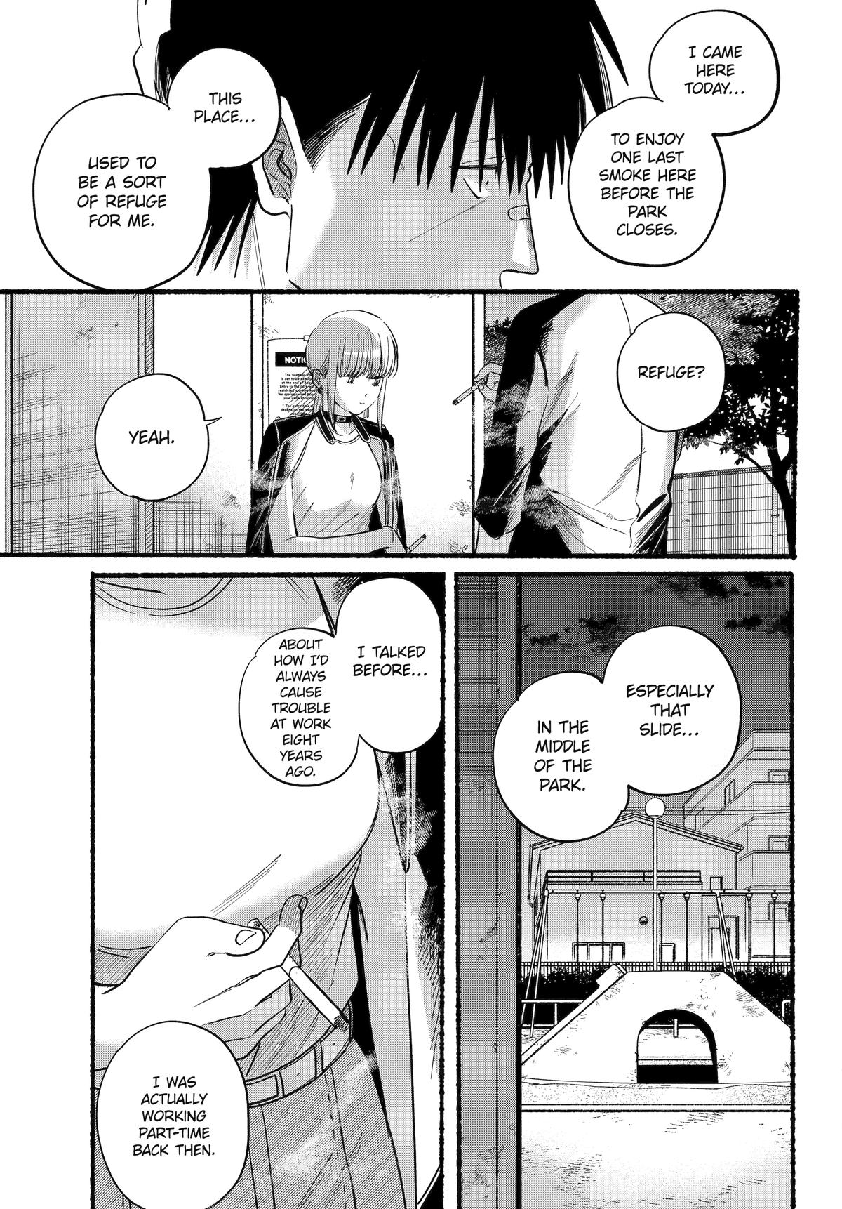 Super no Ura de Yani Suu Futari Chap 46 - Next Chap 47