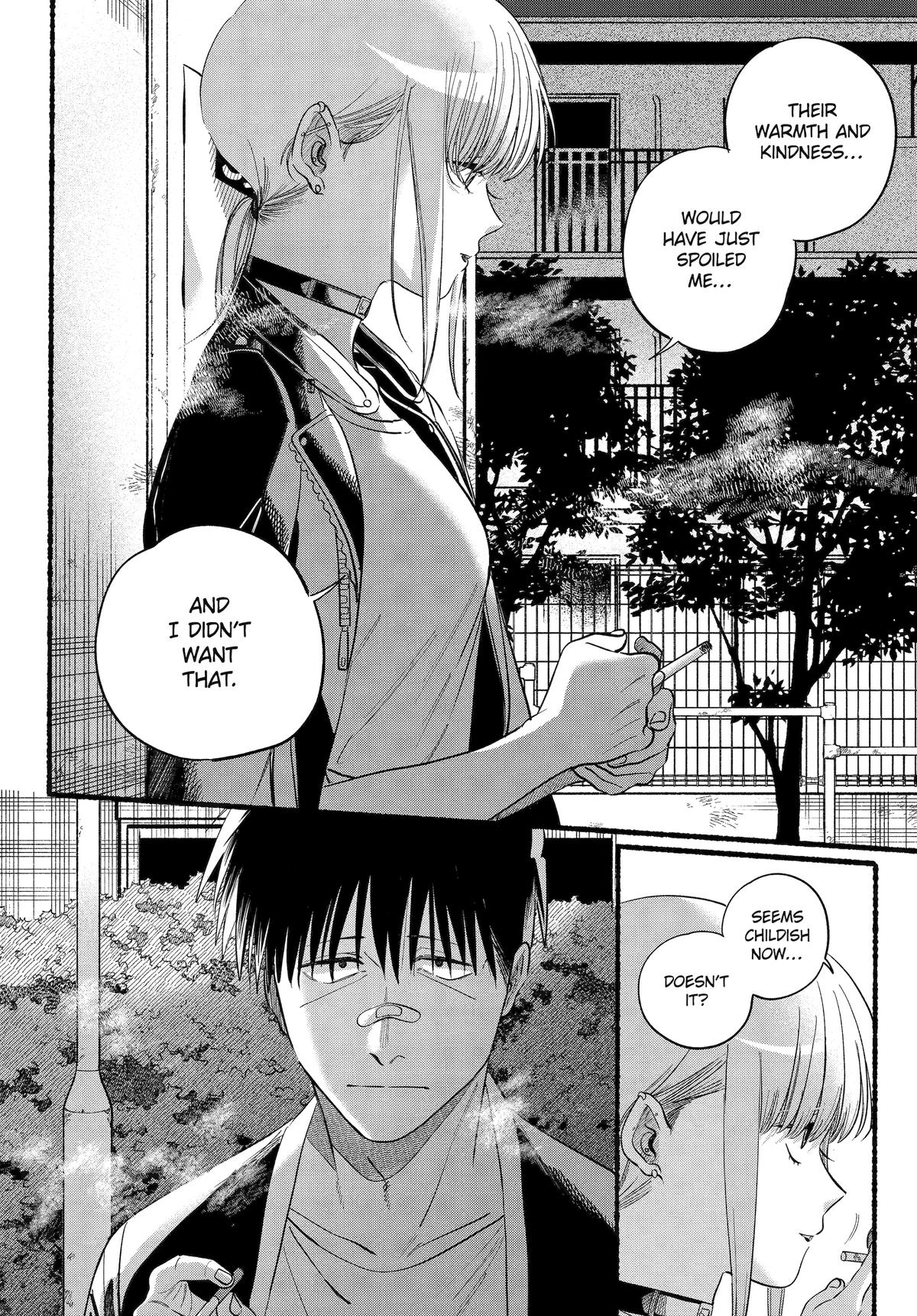 Super no Ura de Yani Suu Futari Chap 46 - Next Chap 47