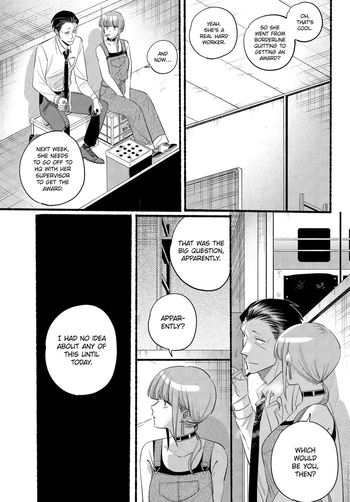 Super no Ura de Yani Suu Futari Chap 40 - Next Chap 41