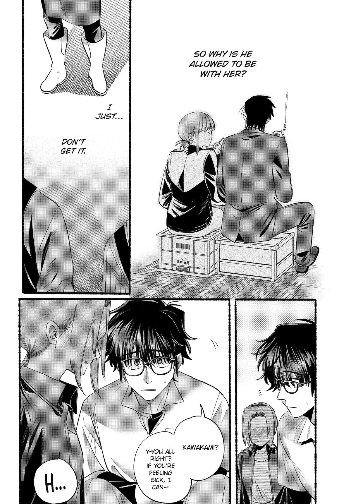 Super no Ura de Yani Suu Futari Chap 43 - Next Chap 44