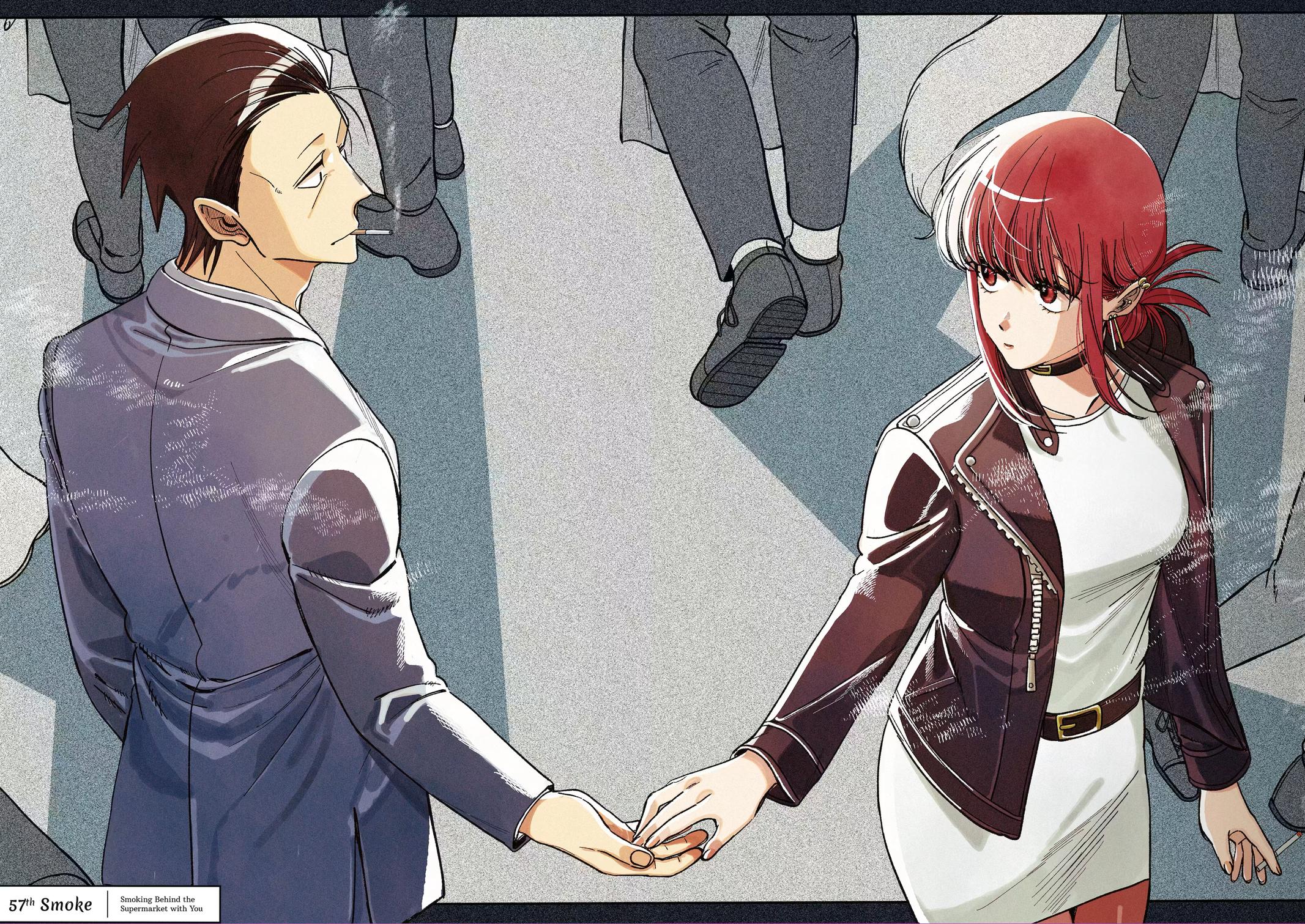 Super no Ura de Yani Suu Futari Chap 57 - Next Chap 58