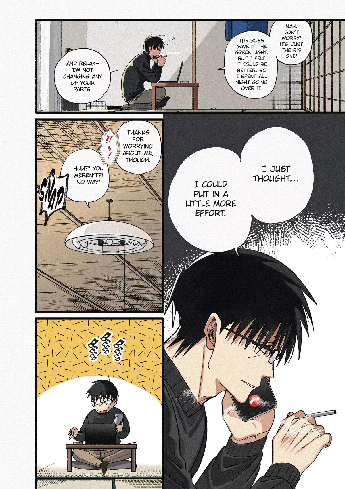 Super no Ura de Yani Suu Futari Chap 57 - Next Chap 58