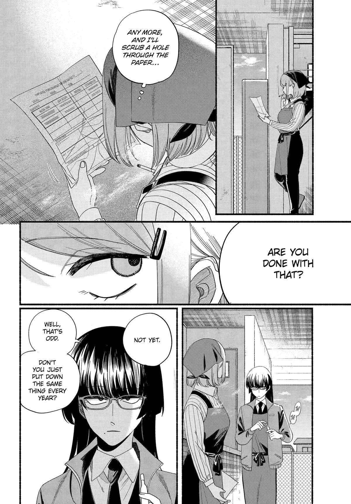 Super no Ura de Yani Suu Futari Chap 55 - Next Chap 56