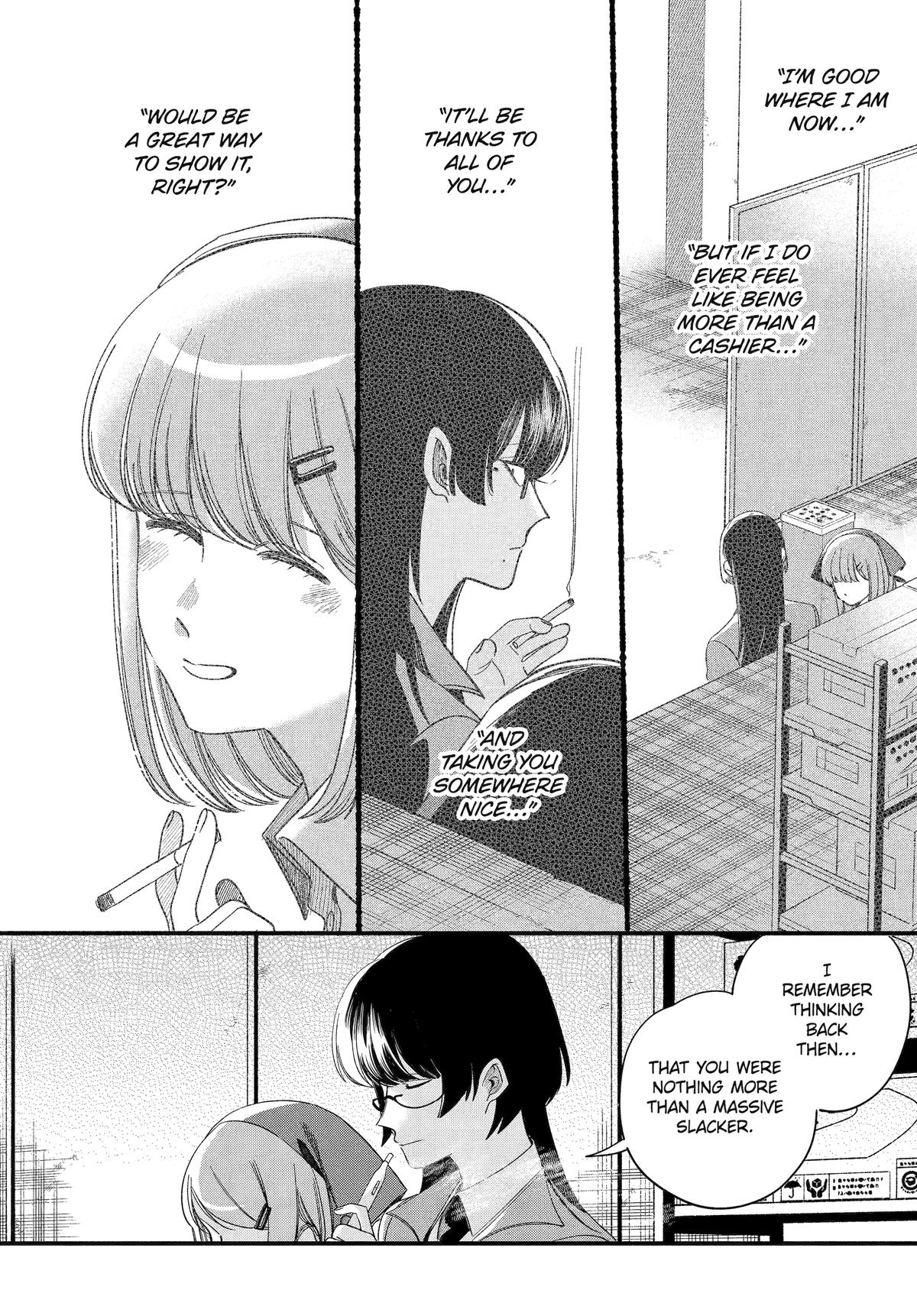 Super no Ura de Yani Suu Futari Chap 55 - Next Chap 56