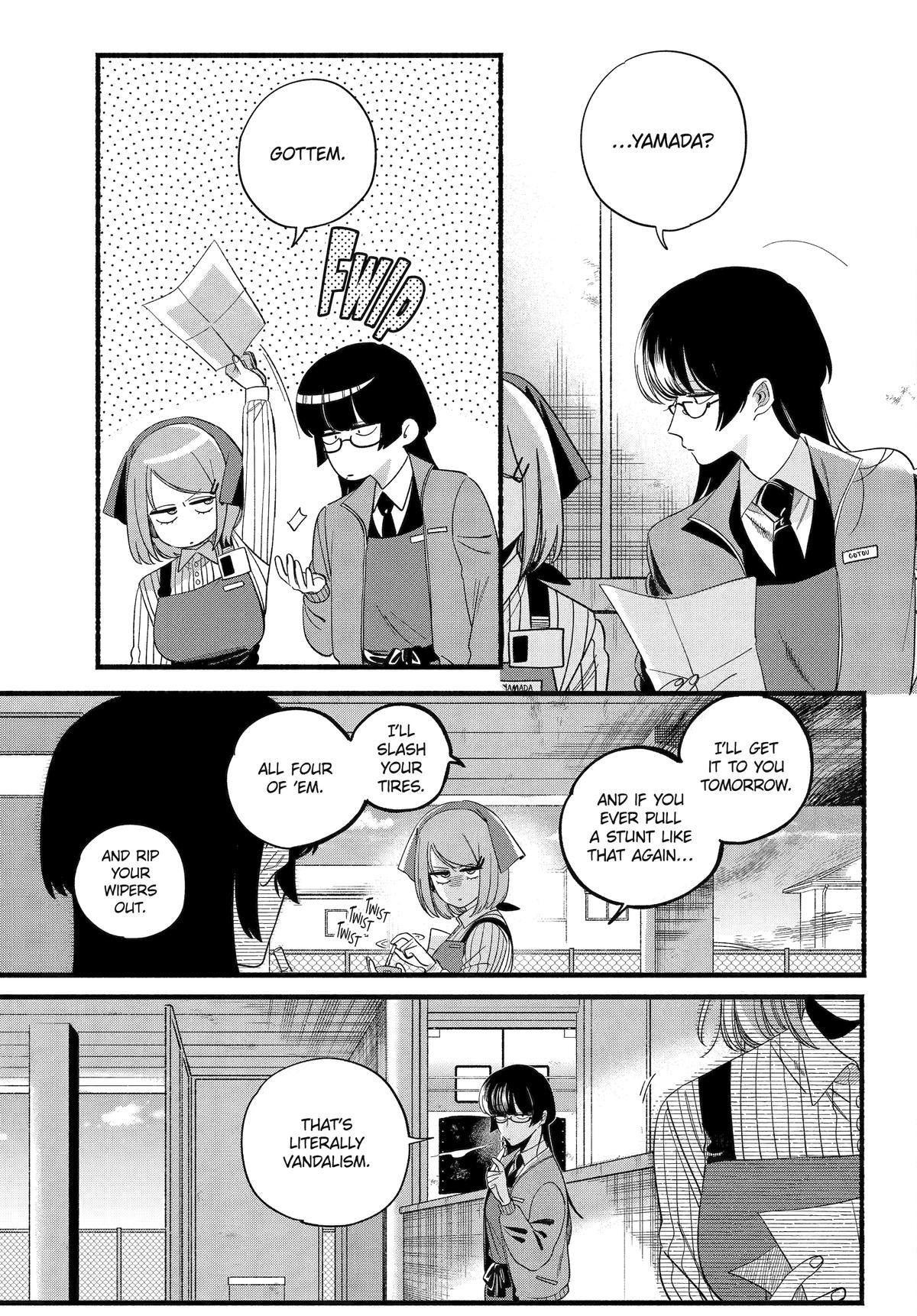 Super no Ura de Yani Suu Futari Chap 55 - Next Chap 56