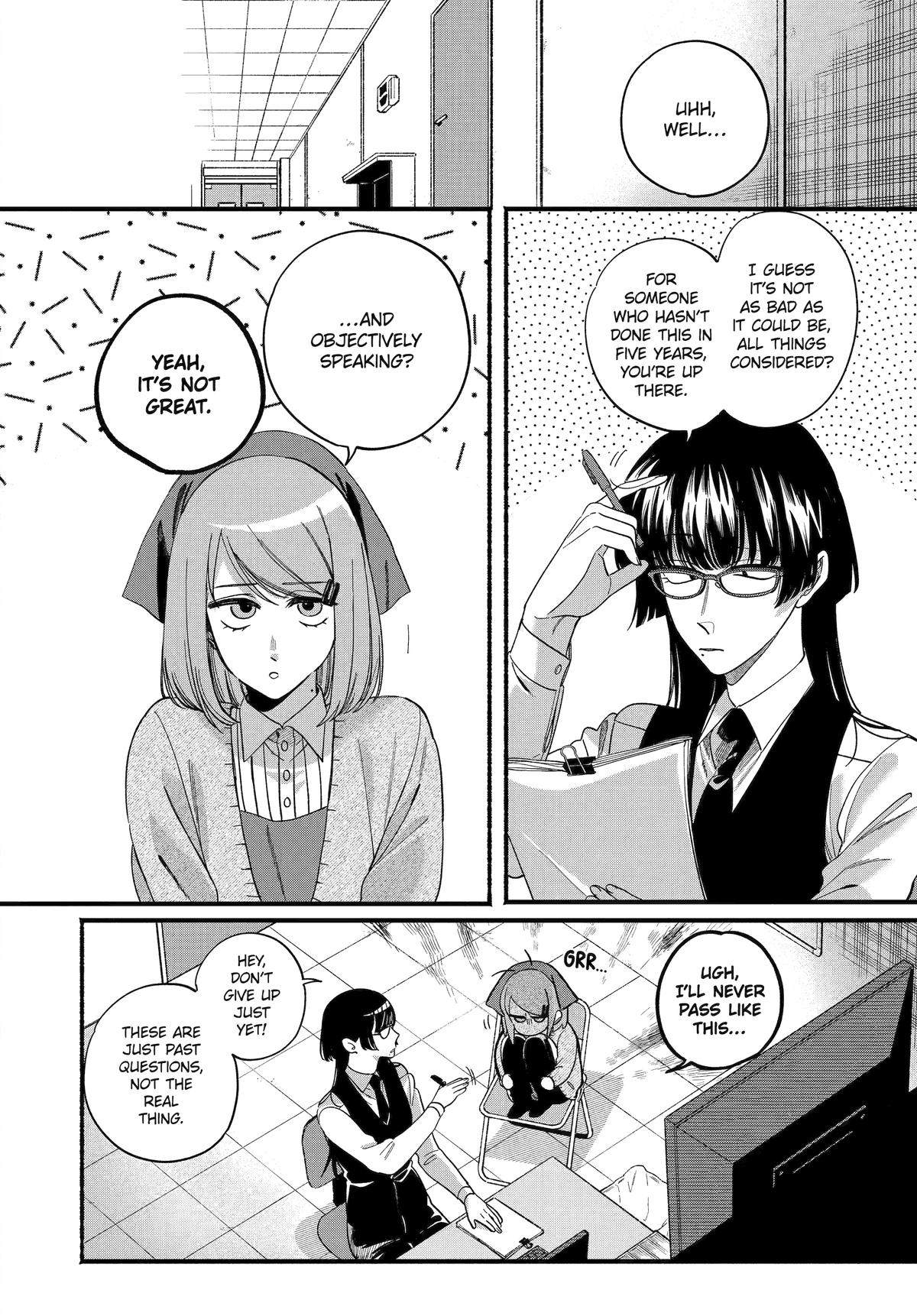 Super no Ura de Yani Suu Futari Chap 58 - Next Chap 59