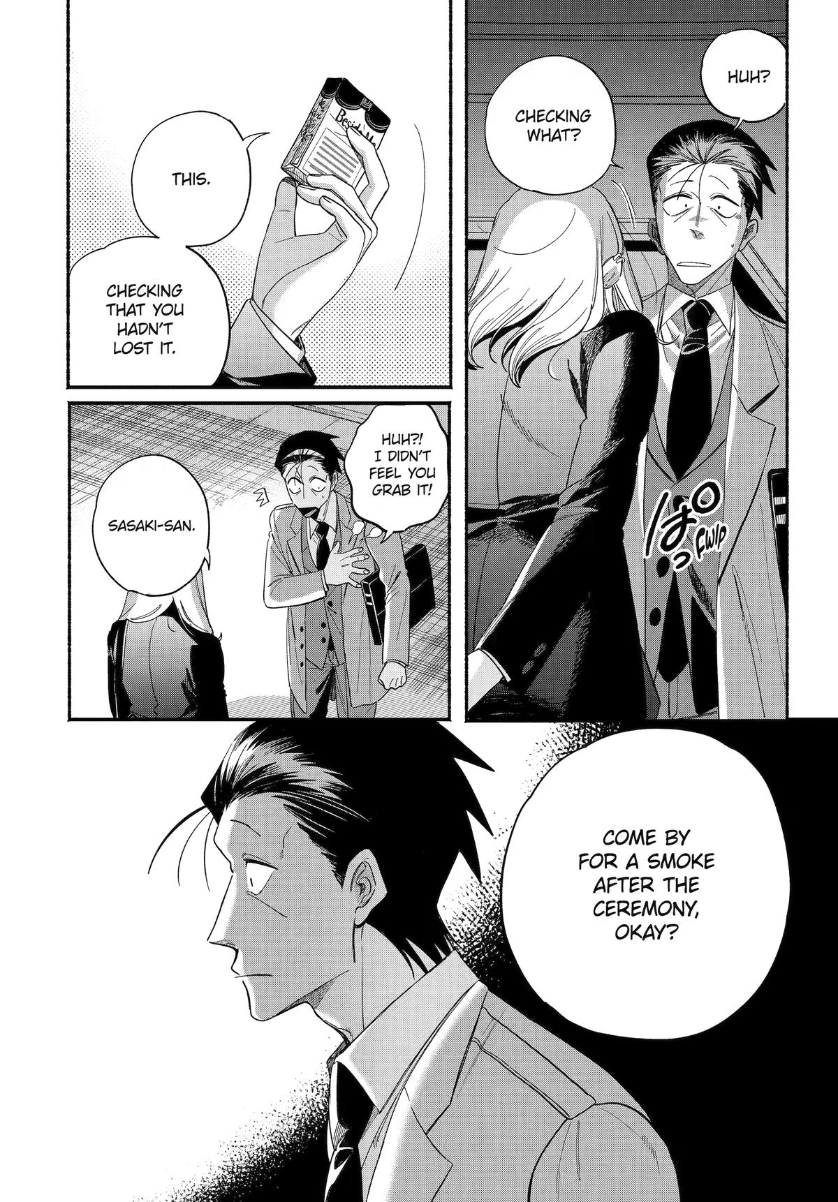 Super no Ura de Yani Suu Futari Chap 59 - Next Chap 60