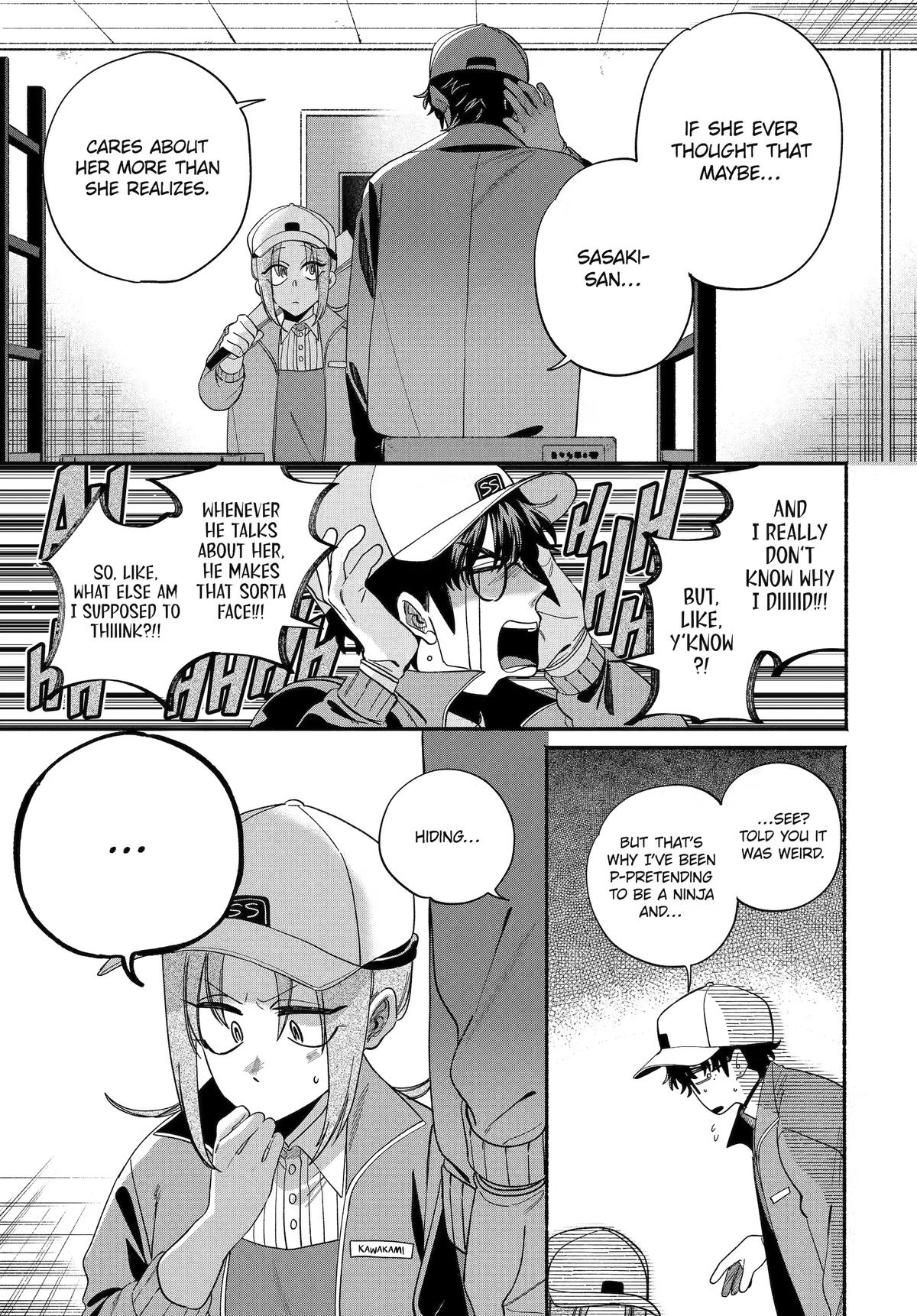 Super no Ura de Yani Suu Futari Chap 59 - Next Chap 60