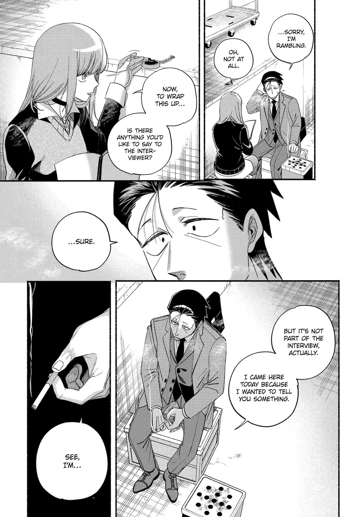 Super no Ura de Yani Suu Futari Chap 59 - Next Chap 60