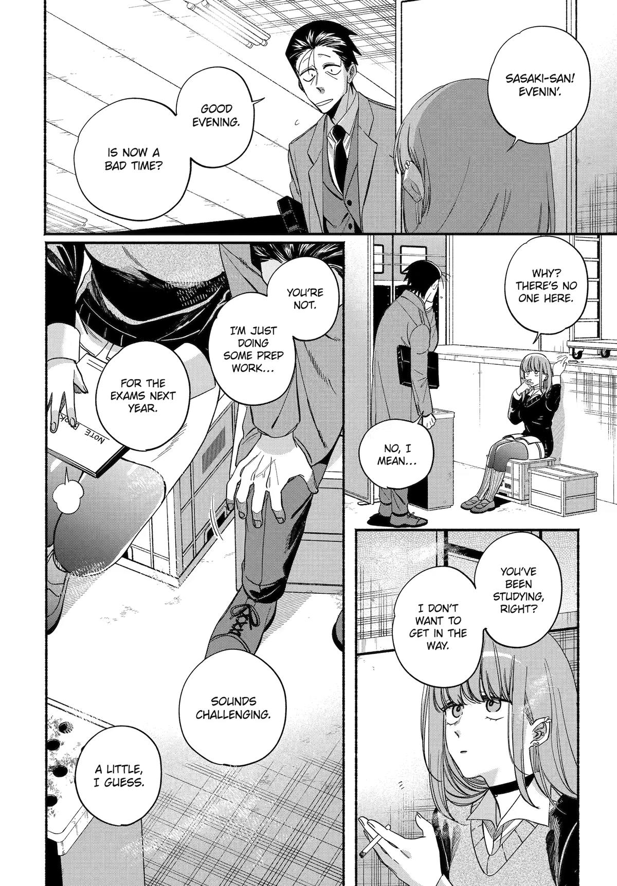 Super no Ura de Yani Suu Futari Chap 59 - Next Chap 60