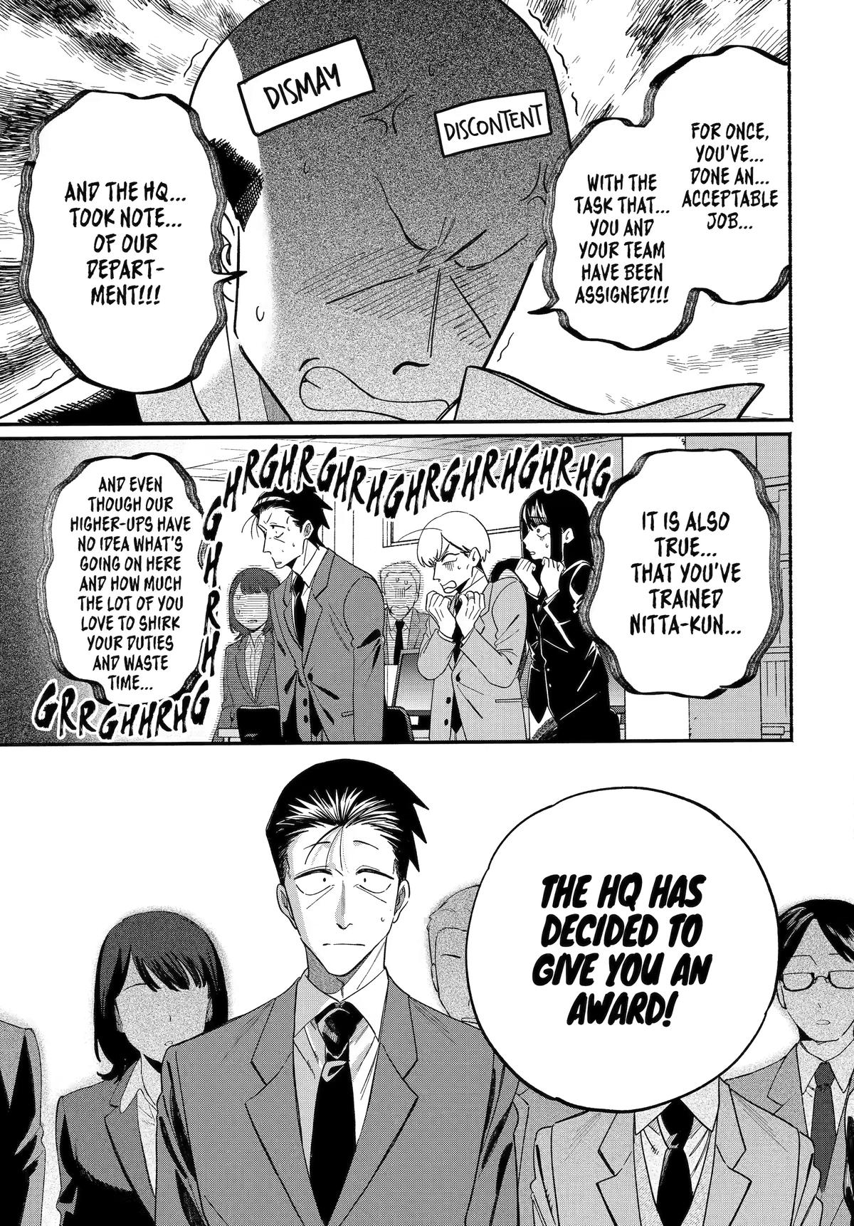 Super no Ura de Yani Suu Futari Chap 59 - Next Chap 60