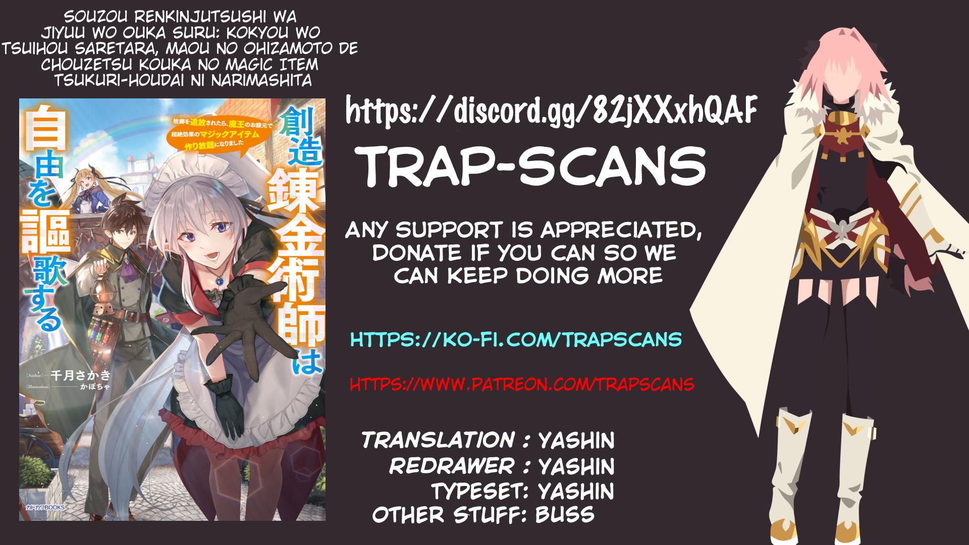 Souzou Renkinjutsushi wa Jiyuu wo Ouka suru Chap 4.1 - Next Chap 5.1