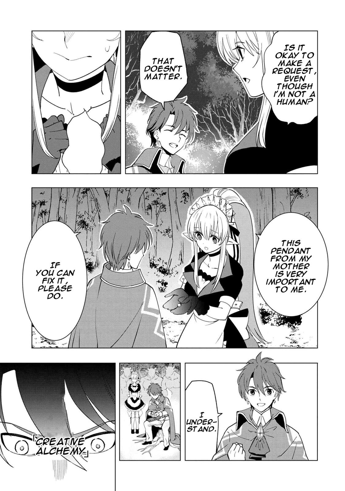 Souzou Renkinjutsushi wa Jiyuu wo Ouka suru Chap 1.4 - Next Chap 2.4