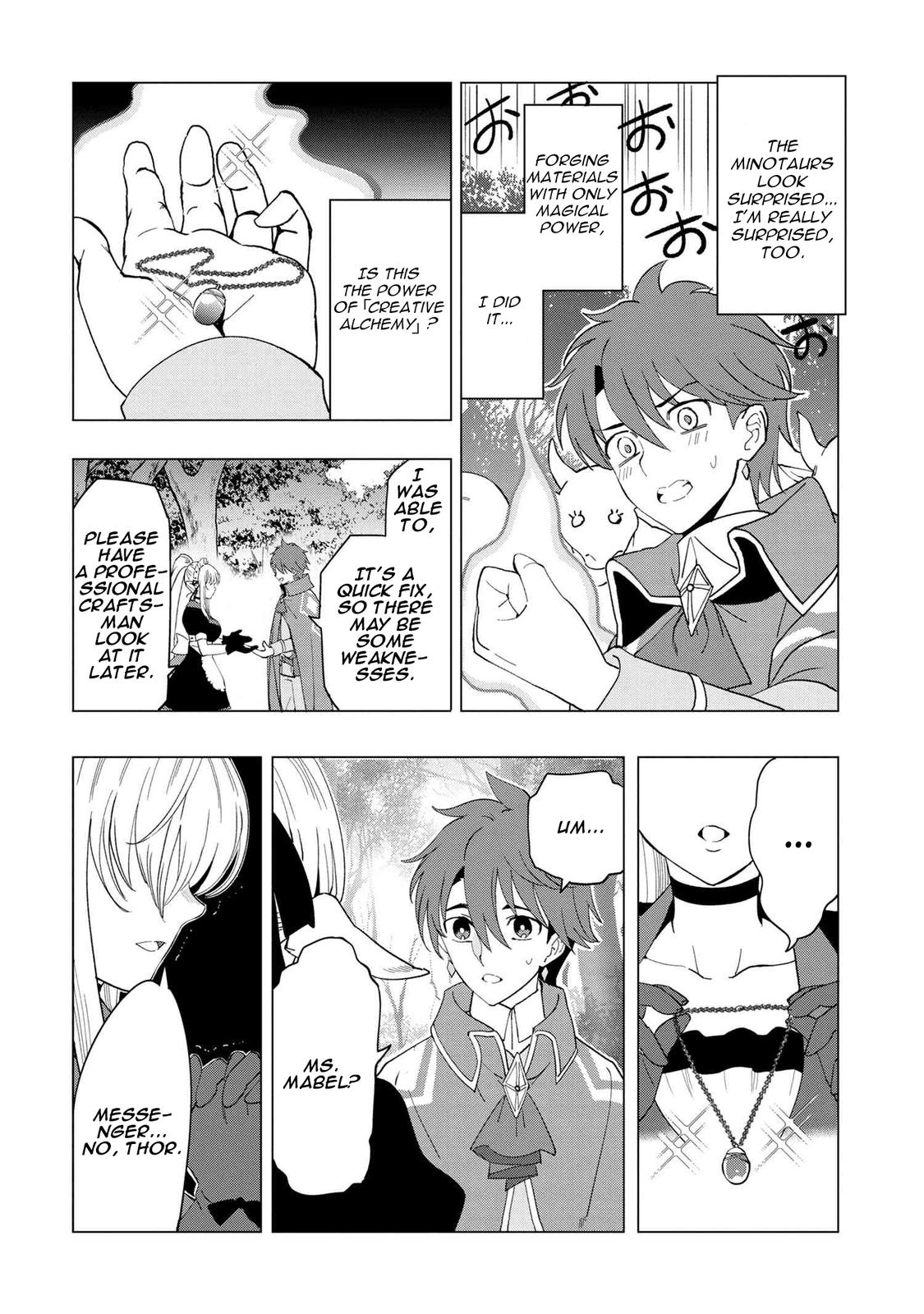 Souzou Renkinjutsushi wa Jiyuu wo Ouka suru Chap 1.4 - Next Chap 2.4