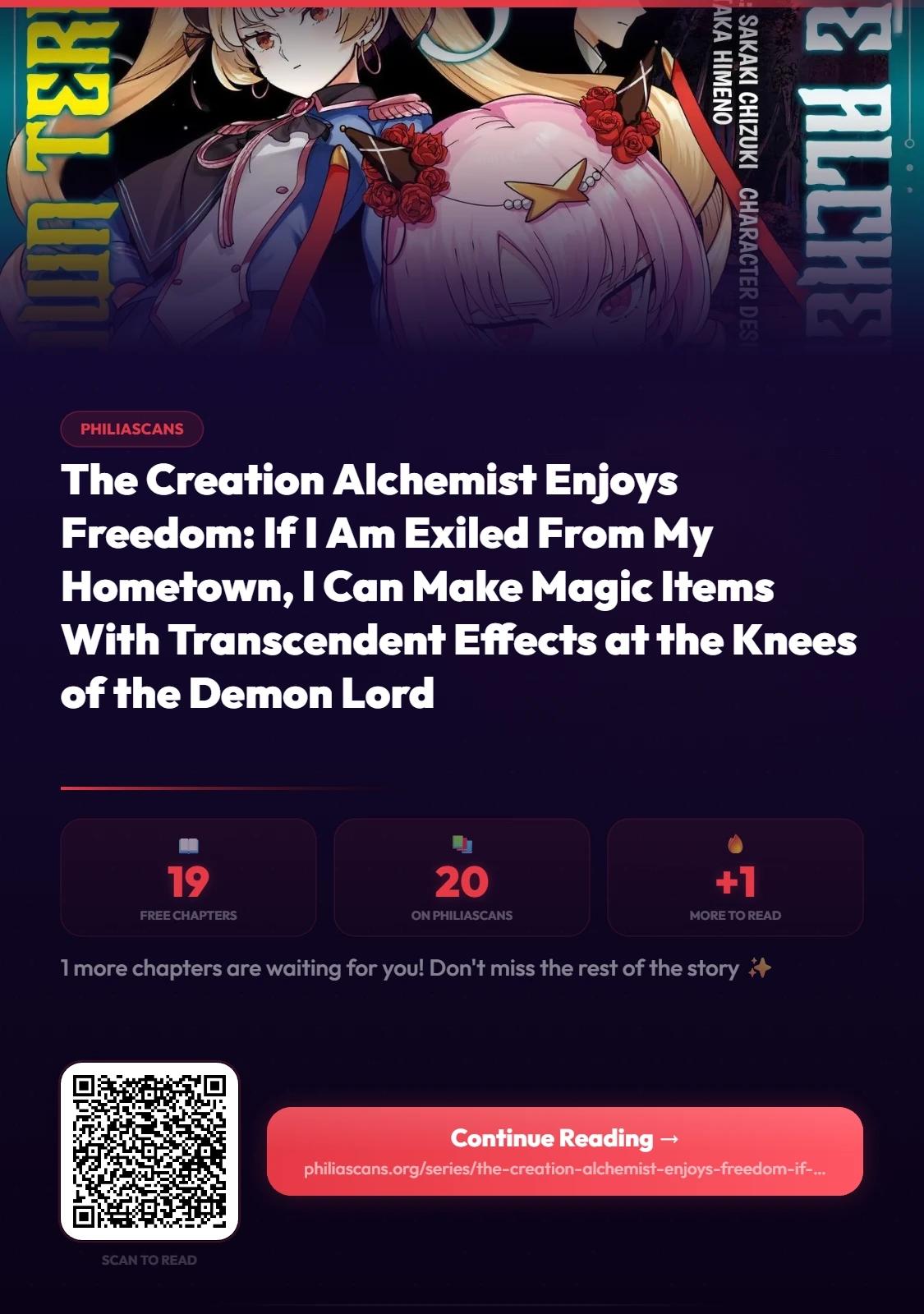 Souzou Renkinjutsushi wa Jiyuu wo Ouka suru Chap 19.2 - Next Chap 20.2