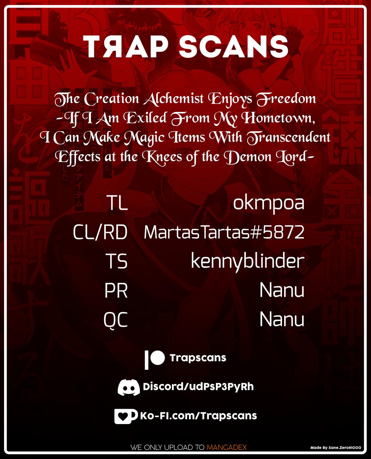 Souzou Renkinjutsushi wa Jiyuu wo Ouka suru Chap 11.5 - Next Chap 12.5