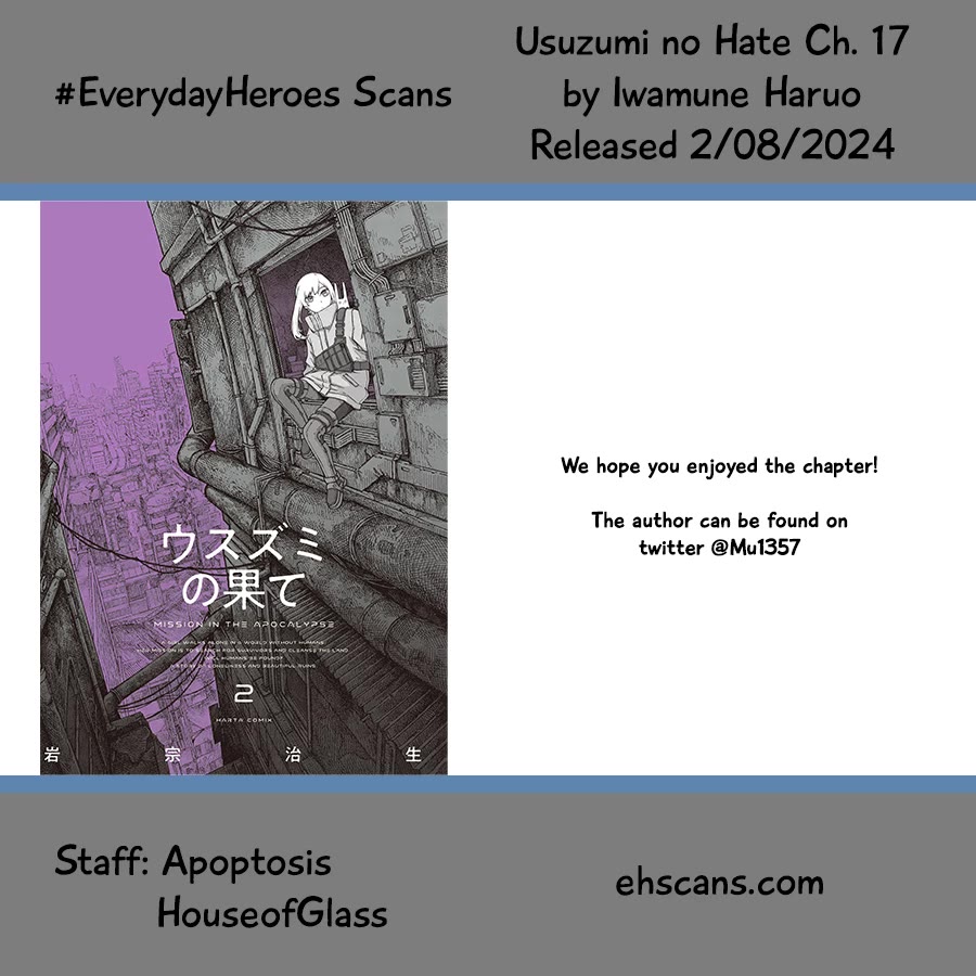 Usuzumi no Hate Chap 17 - Next Chap 18