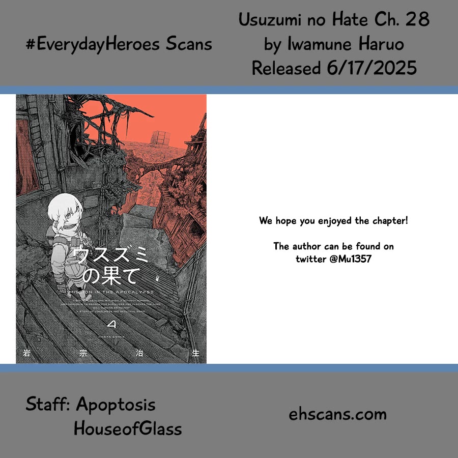 Usuzumi no Hate Chap 28 - Next Chap 29
