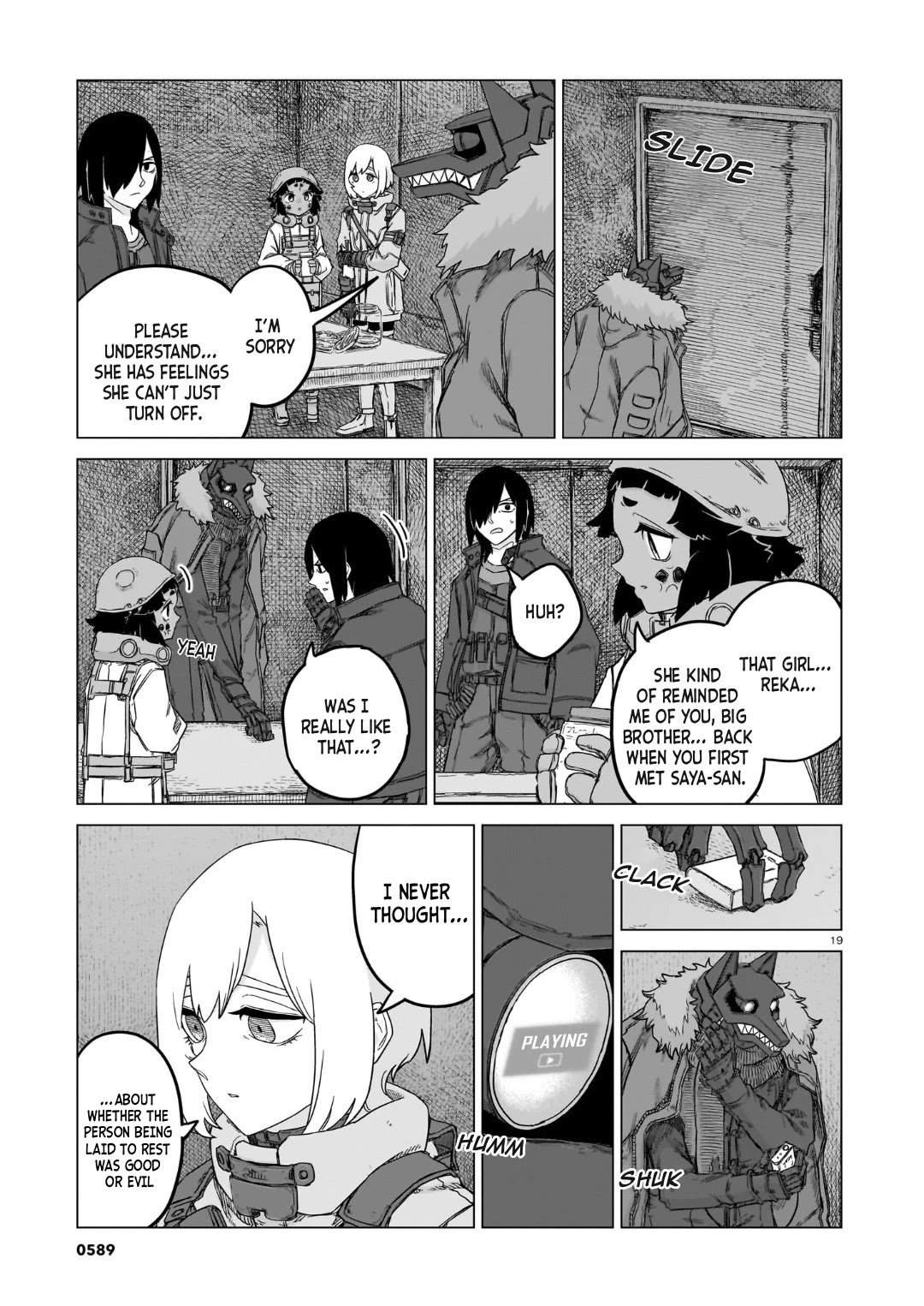 Usuzumi no Hate Chap 37 - Next Chap 38