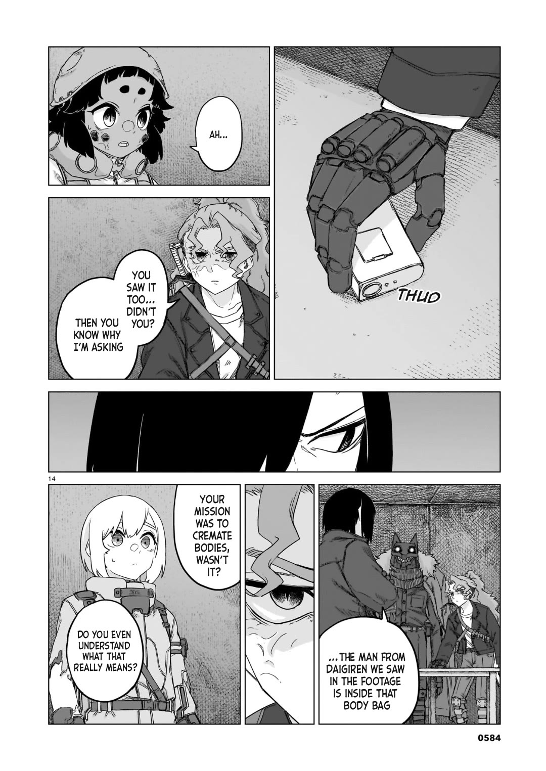 Usuzumi no Hate Chap 37 - Next Chap 38