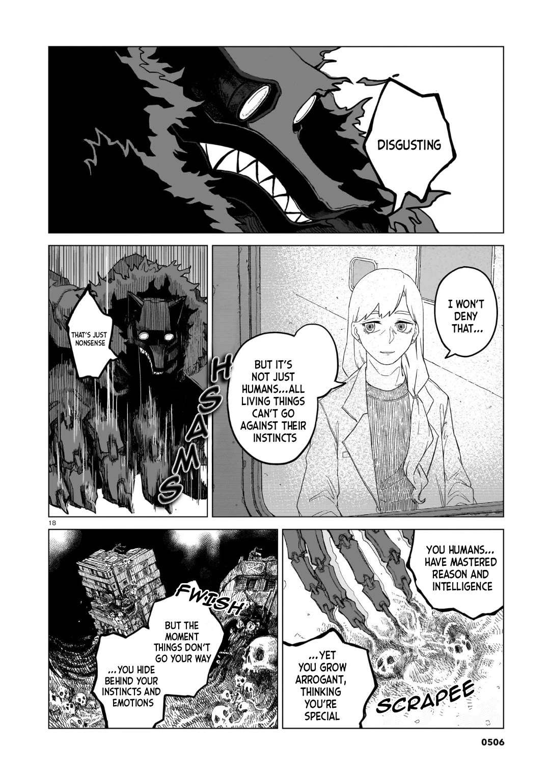 Usuzumi no Hate Chap 36 - Next Chap 37