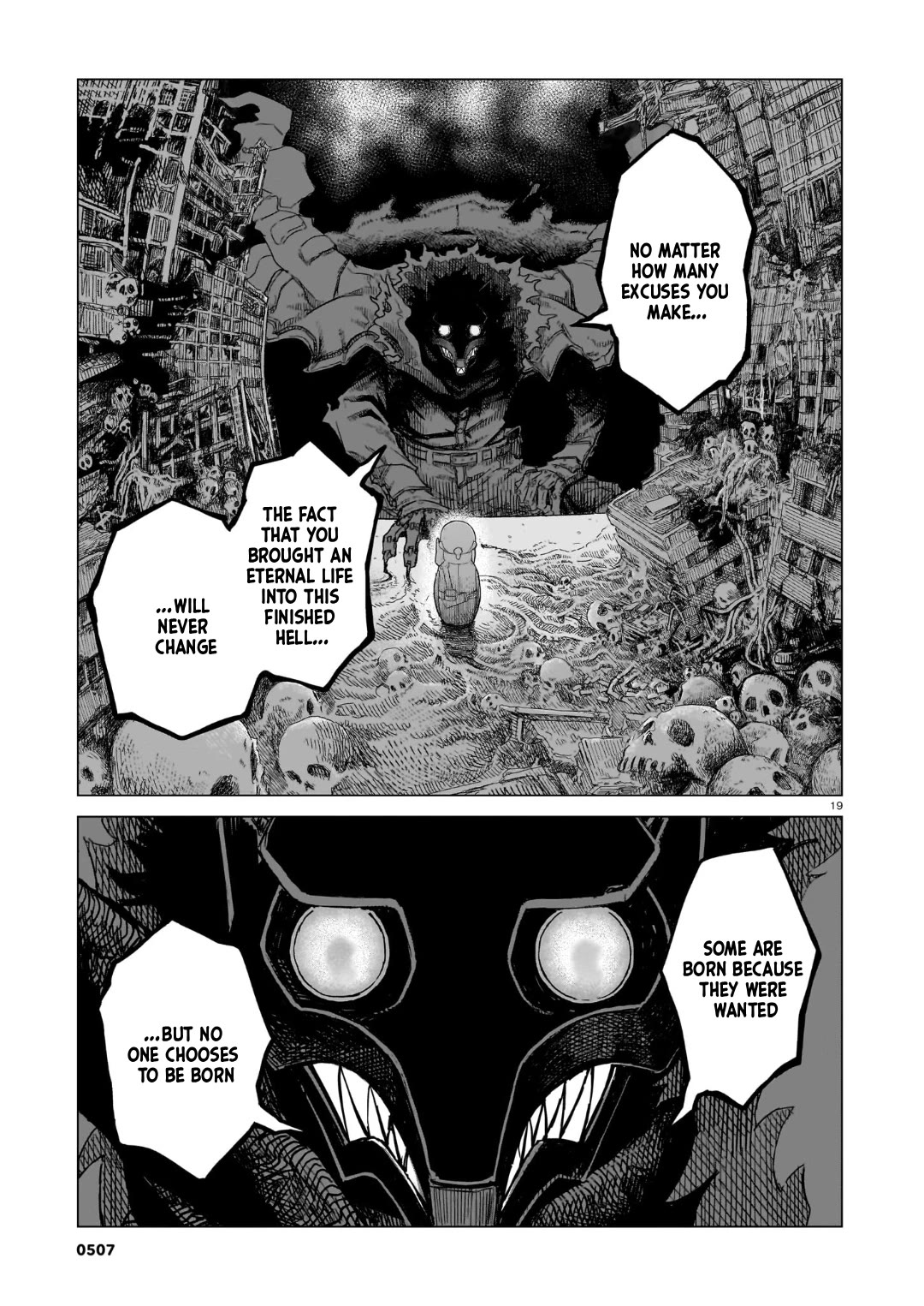 Usuzumi no Hate Chap 36 - Next Chap 37