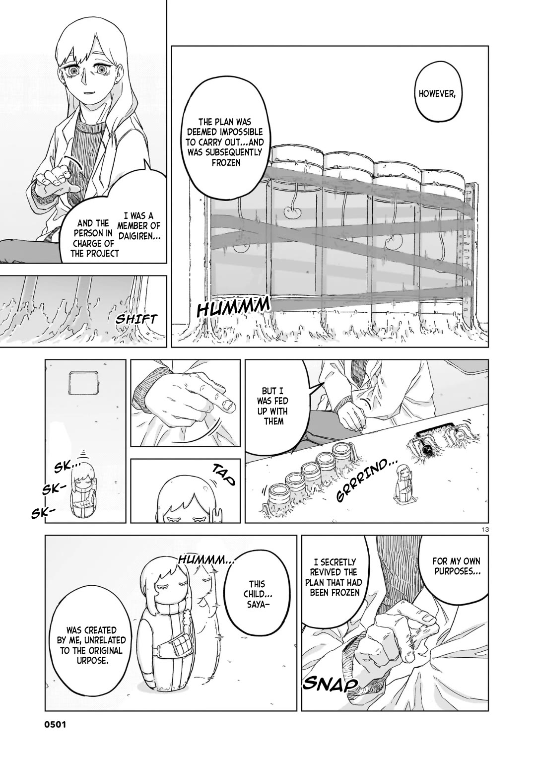 Usuzumi no Hate Chap 36 - Next Chap 37