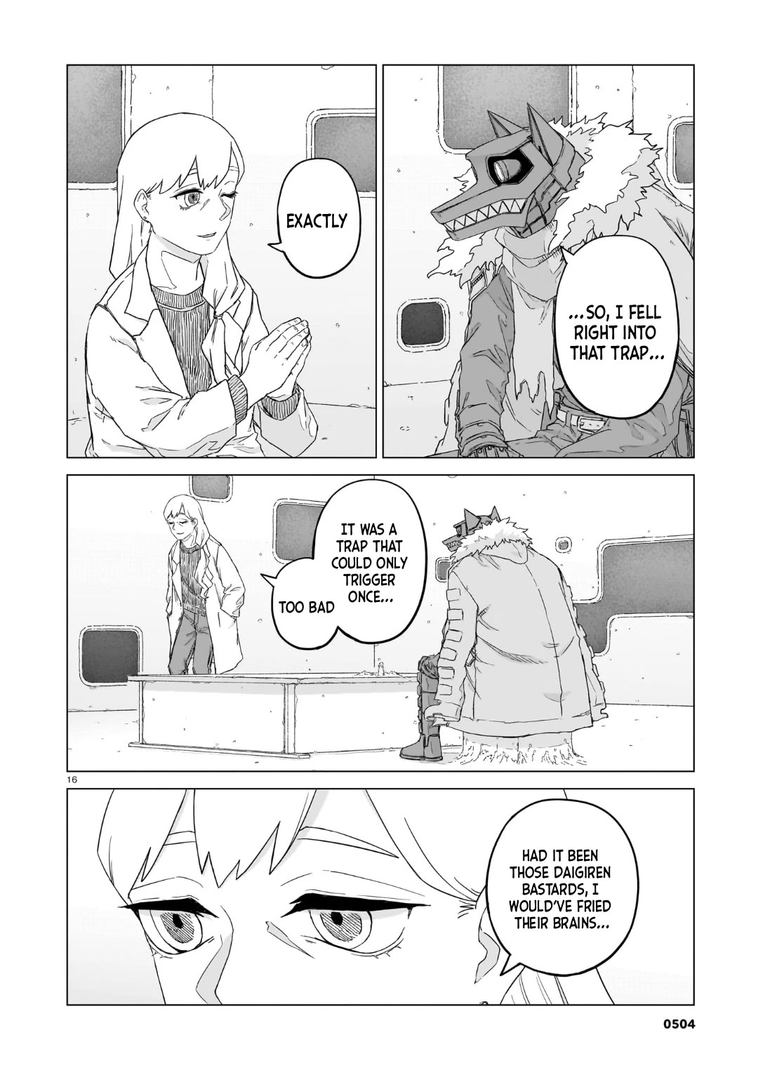 Usuzumi no Hate Chap 36 - Next Chap 37