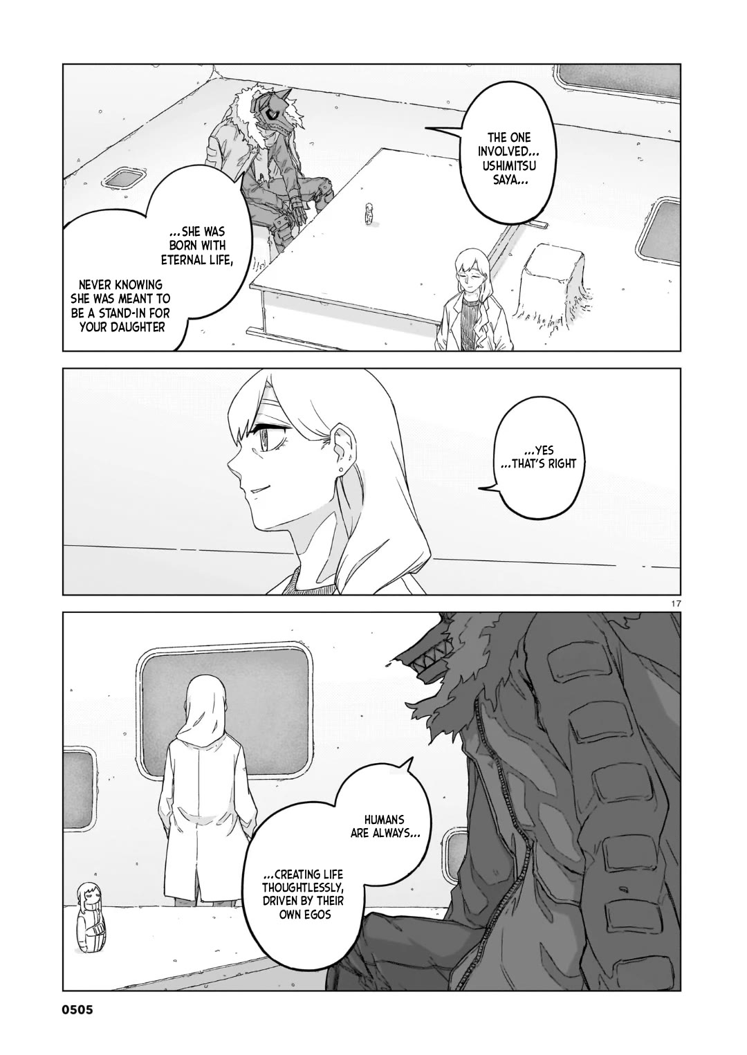 Usuzumi no Hate Chap 36 - Next Chap 37