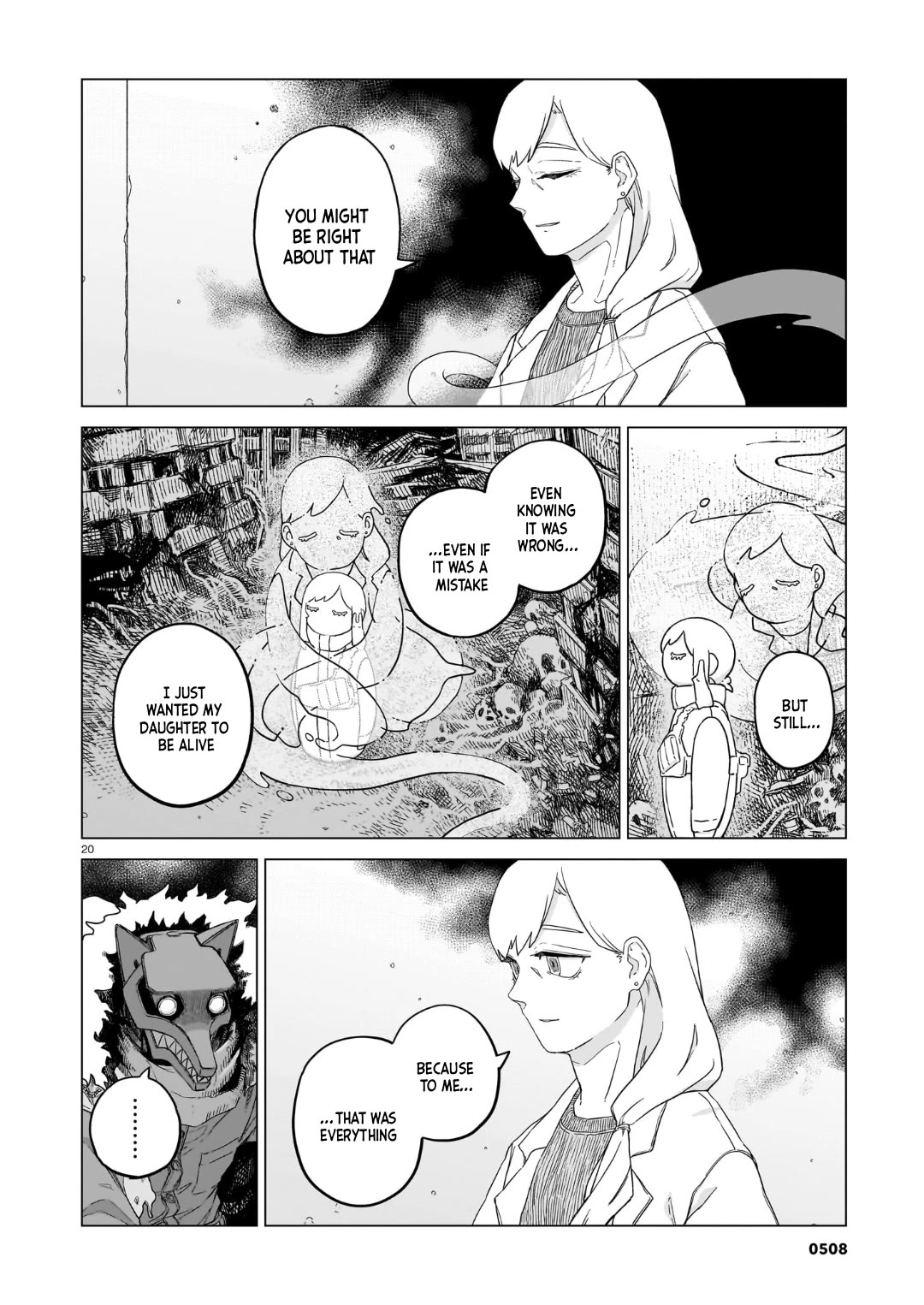 Usuzumi no Hate Chap 36 - Next Chap 37