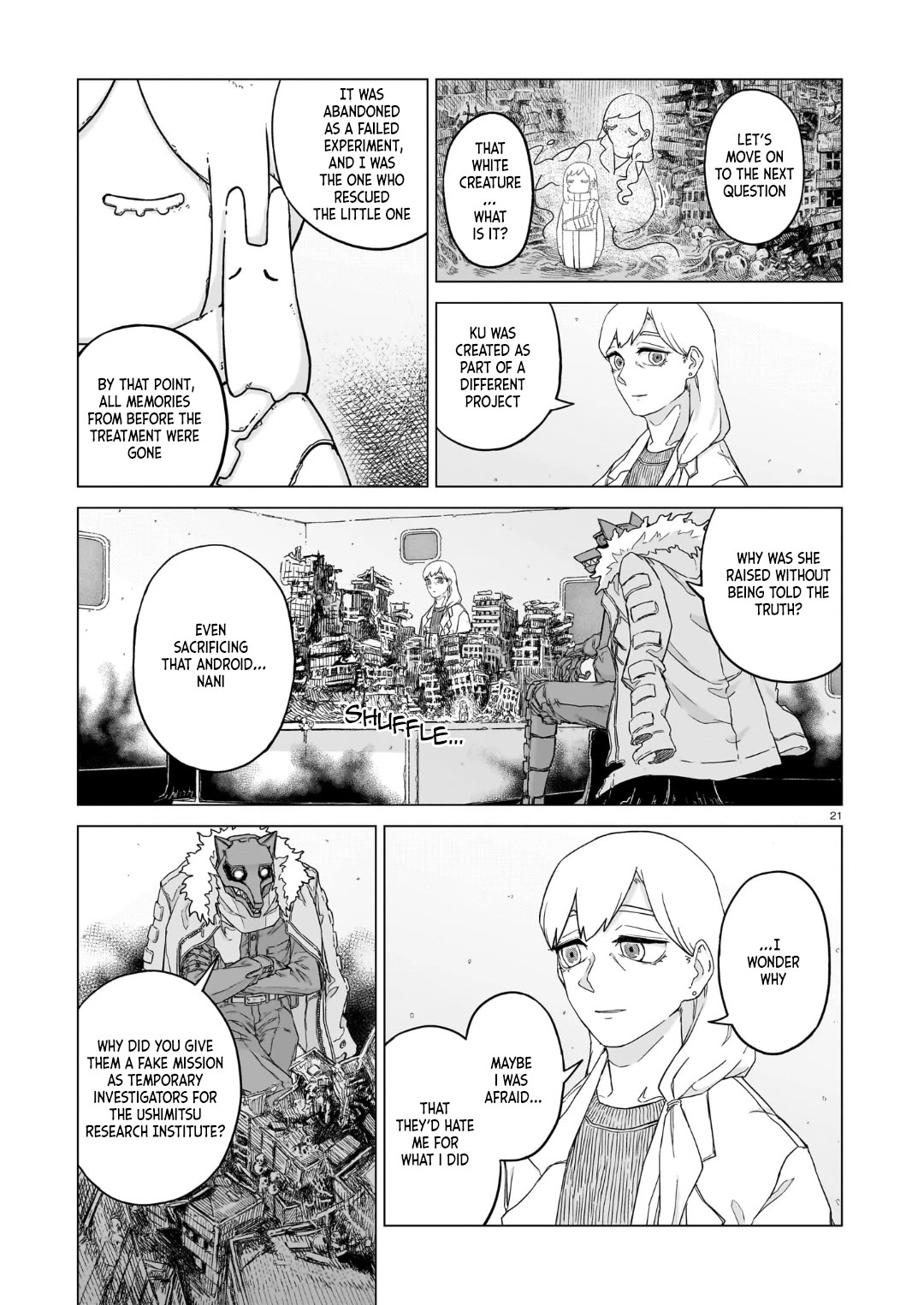 Usuzumi no Hate Chap 36 - Next Chap 37